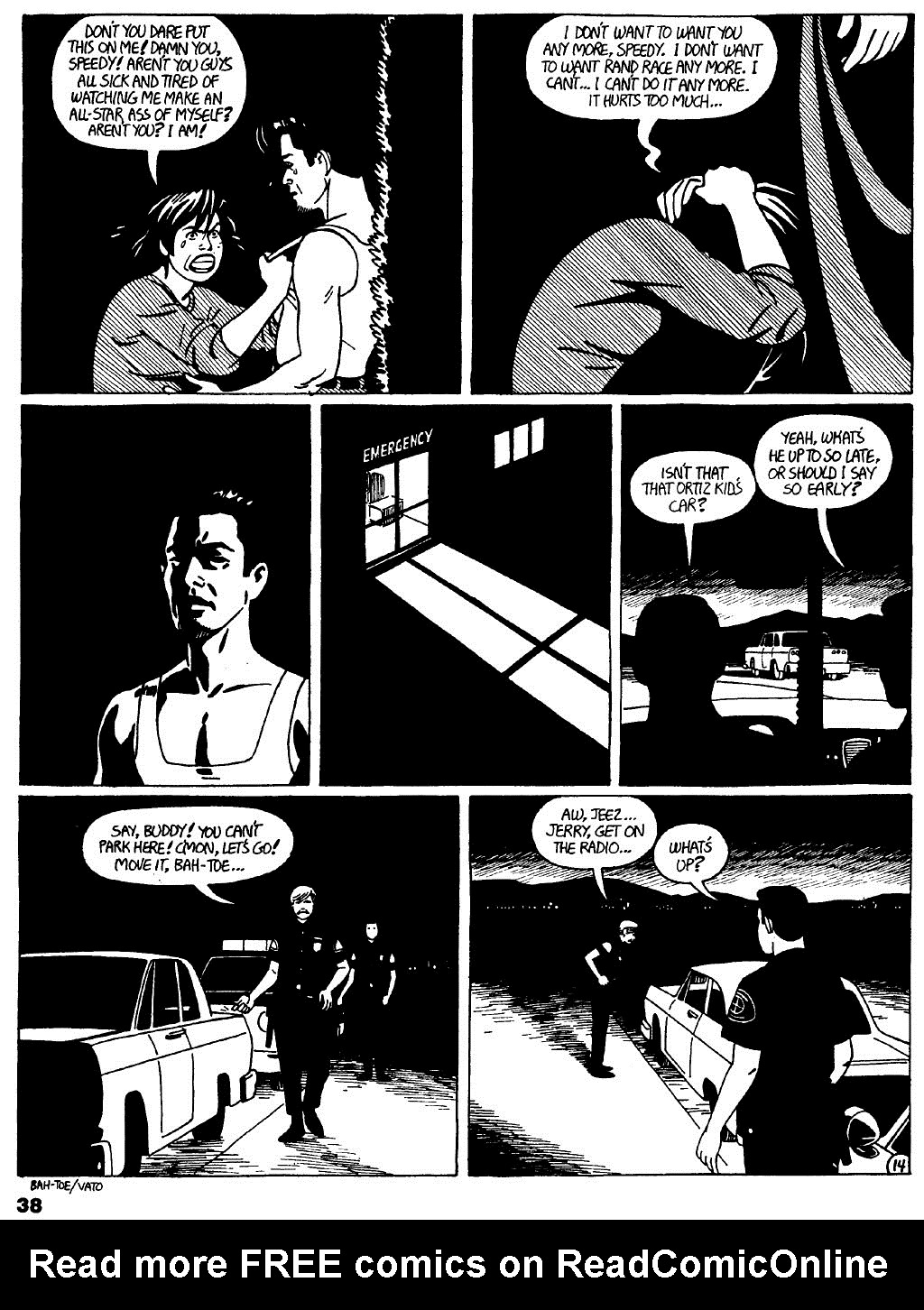 Read online Love and Rockets (1982) comic -  Issue #23 - 40