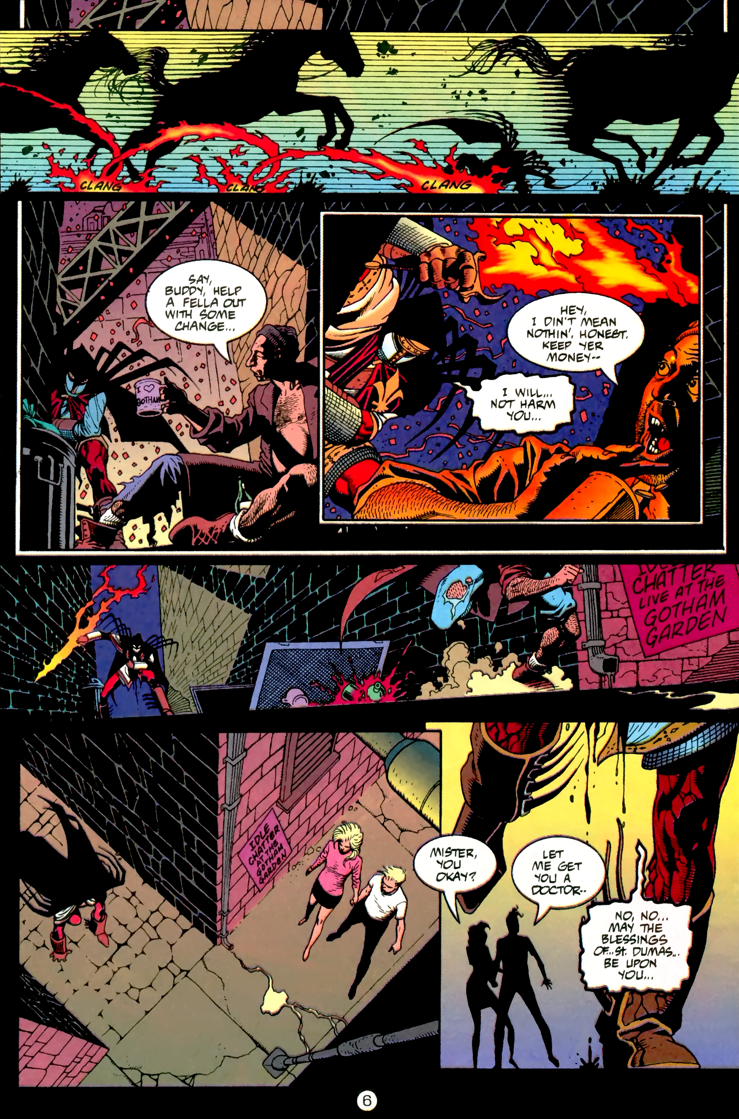 Read online Batman: Sword of Azrael comic -  Issue #1 - 6