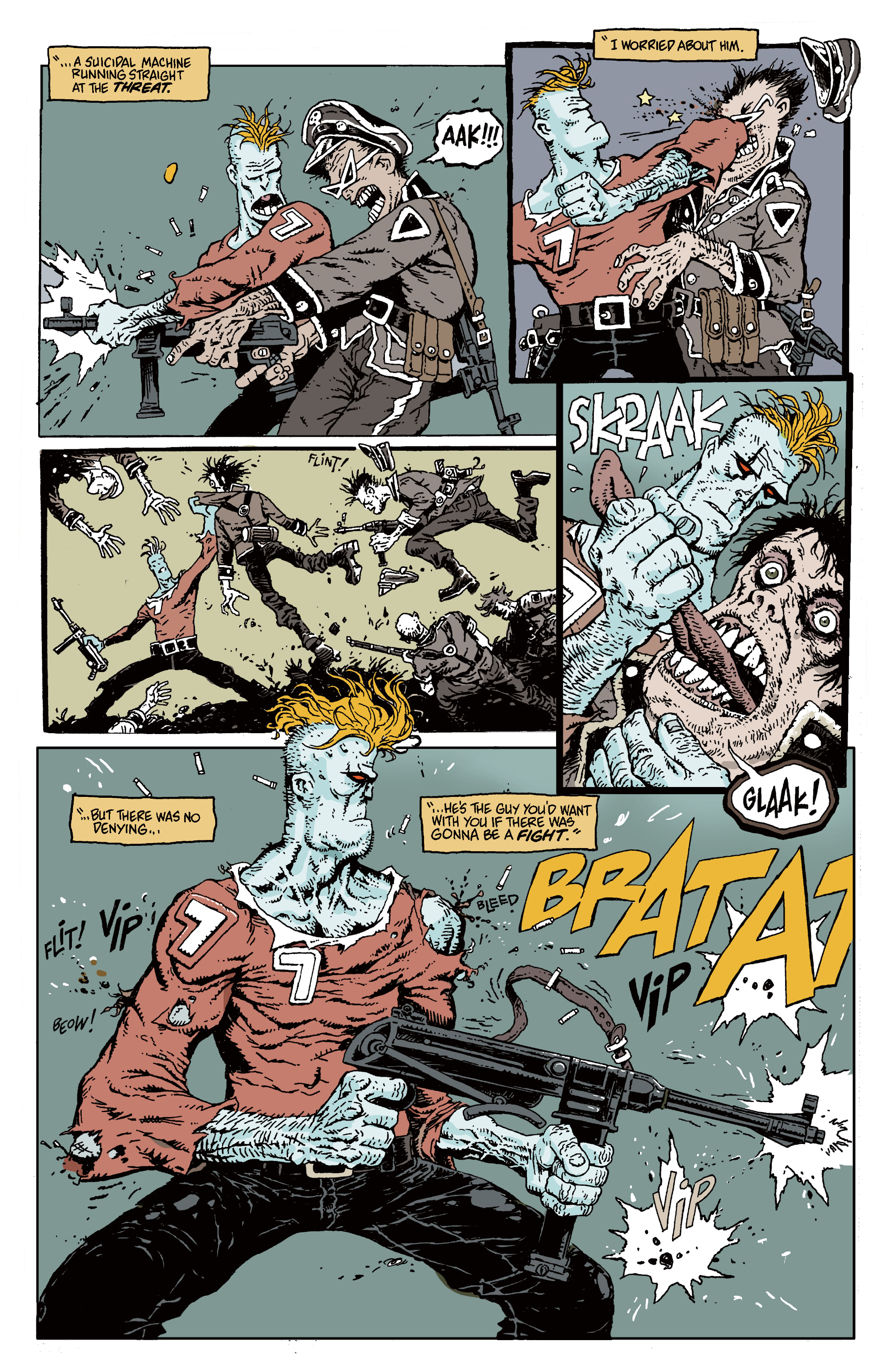 Read online Fearless Dawn: Return of Old Number Seven comic -  Issue # Full - 5