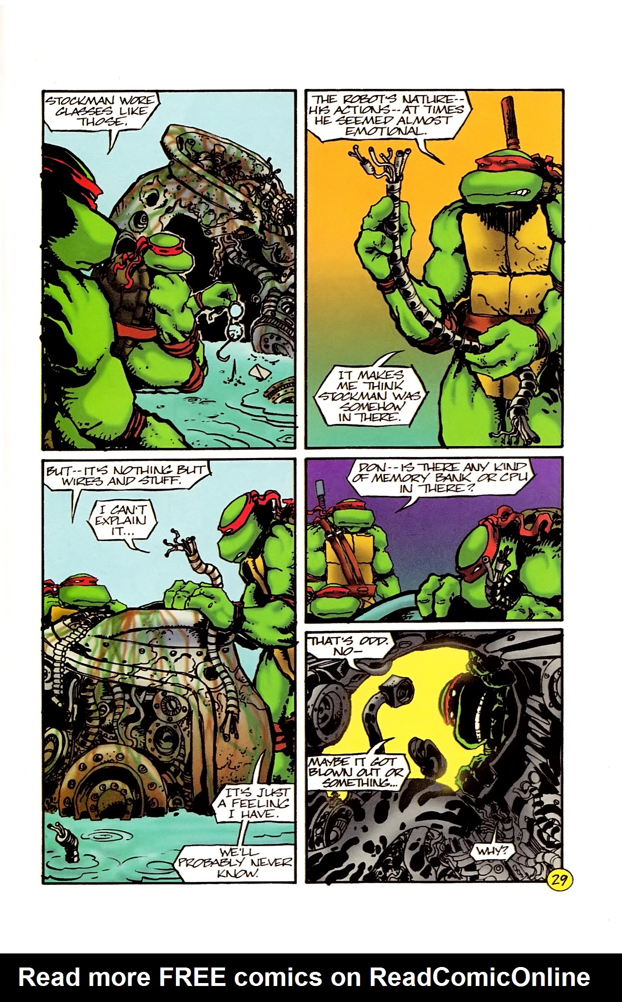 Read online Teenage Mutant Ninja Turtles (1993) comic -  Issue #9 - 31