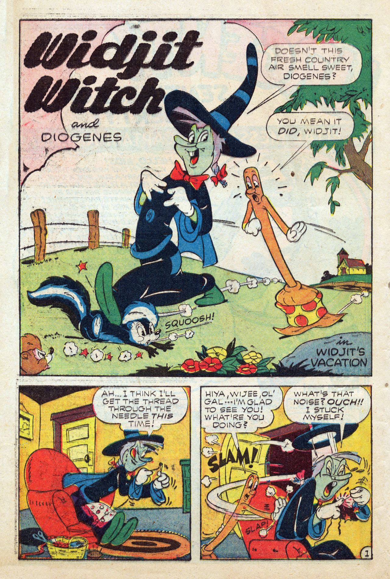 Read online Comedy Comics (1942) comic -  Issue #24 - 41