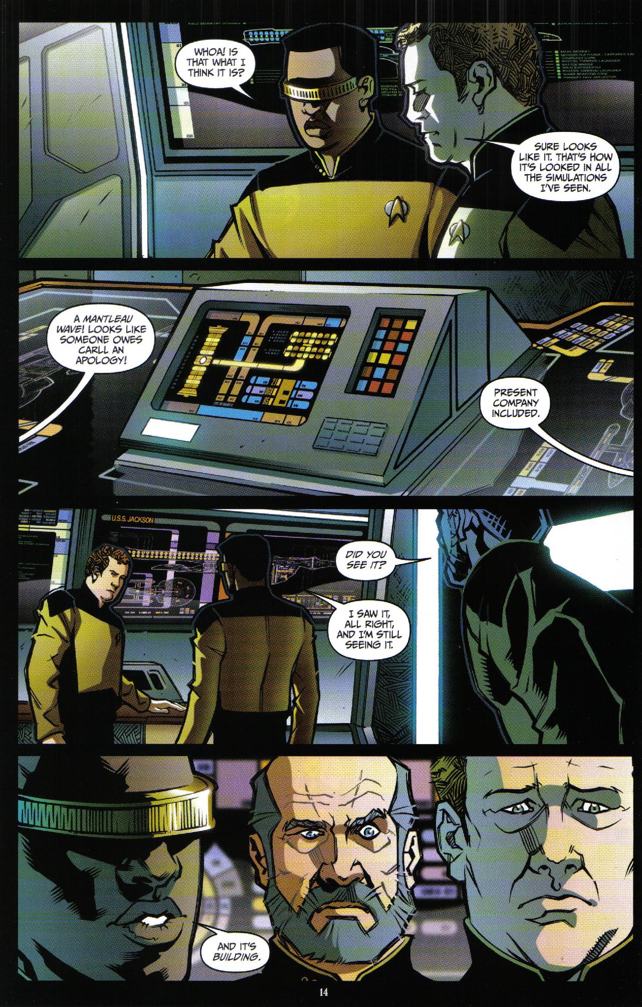 Star Trek: The Next Generation: Intelligence Gathering Issue #3 #3 - English 16