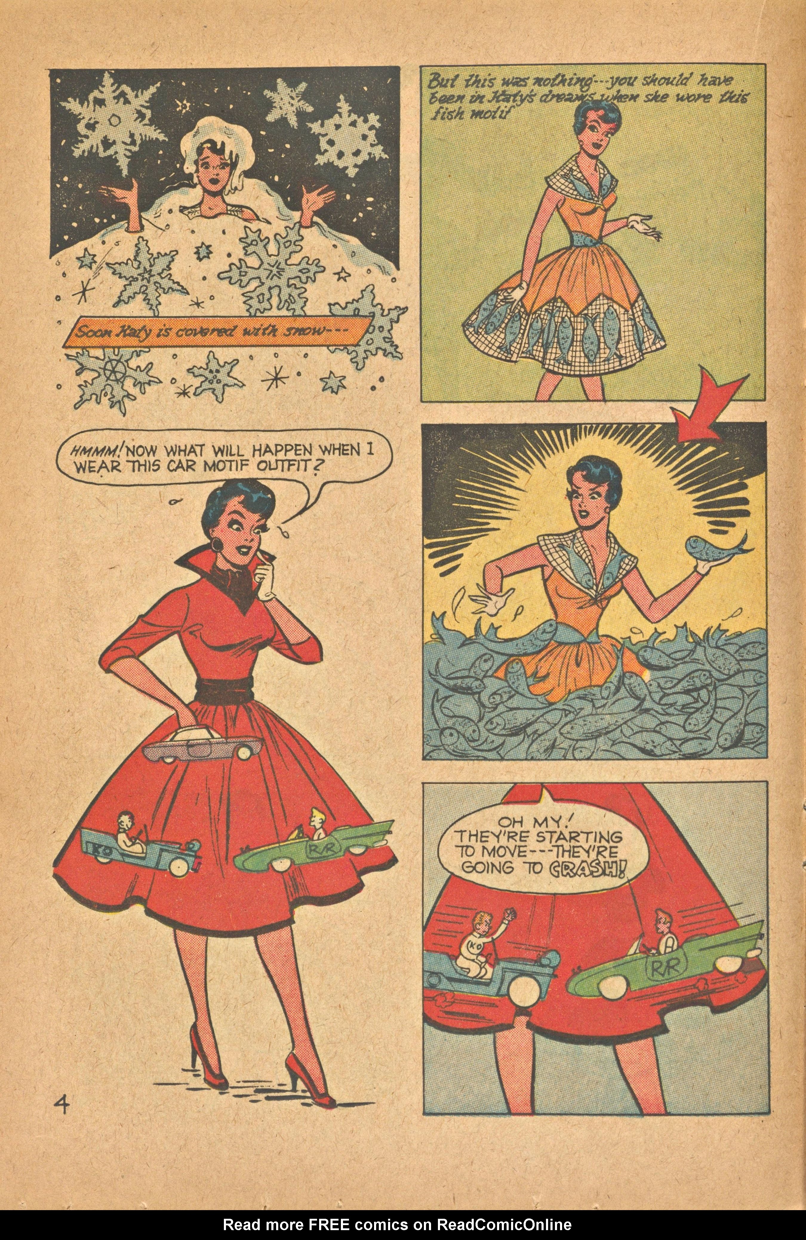 Read online Katy Keene (1949) comic -  Issue #58 - 16