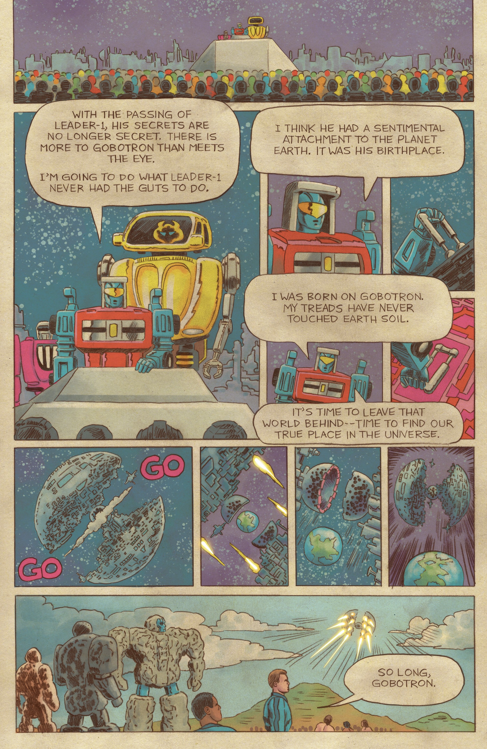 Read online Go-Bots comic -  Issue #5 - 18