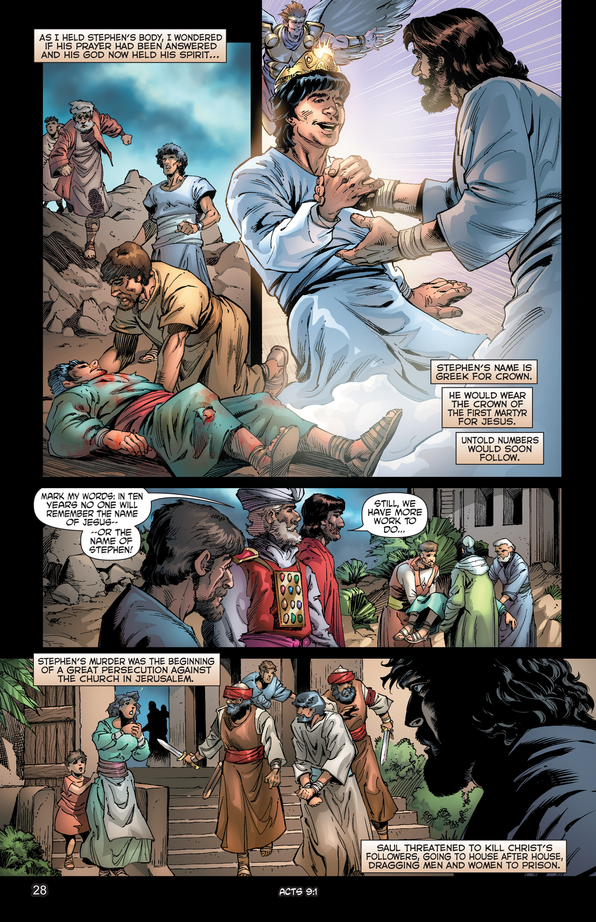 Read online The Kingstone Bible comic -  Issue #10 - 33