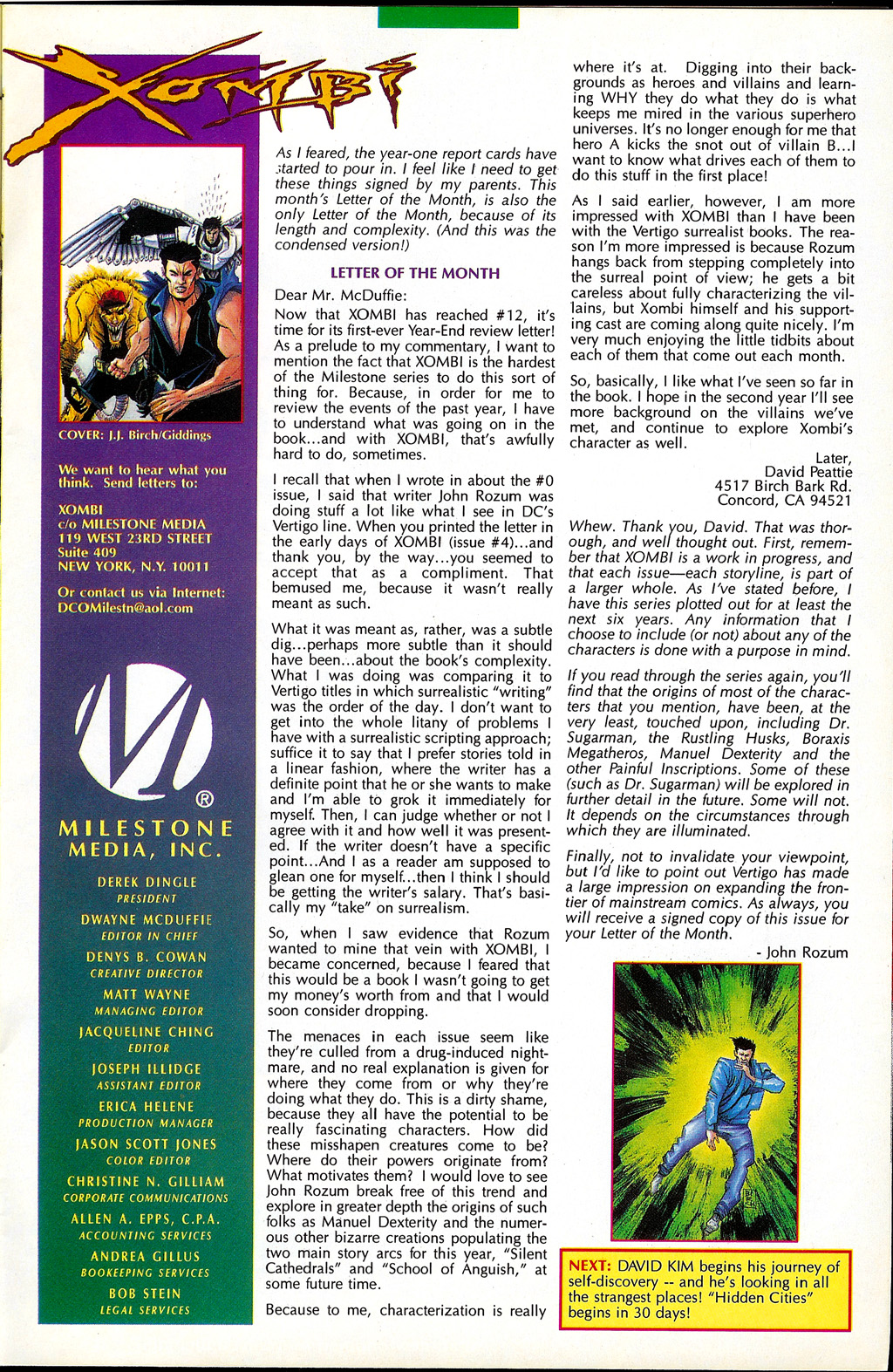Read online Xombi (1994) comic -  Issue #16 - 33