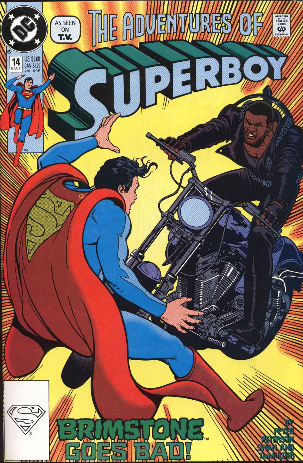 Read online Superboy (1990) comic -  Issue #14 - 1