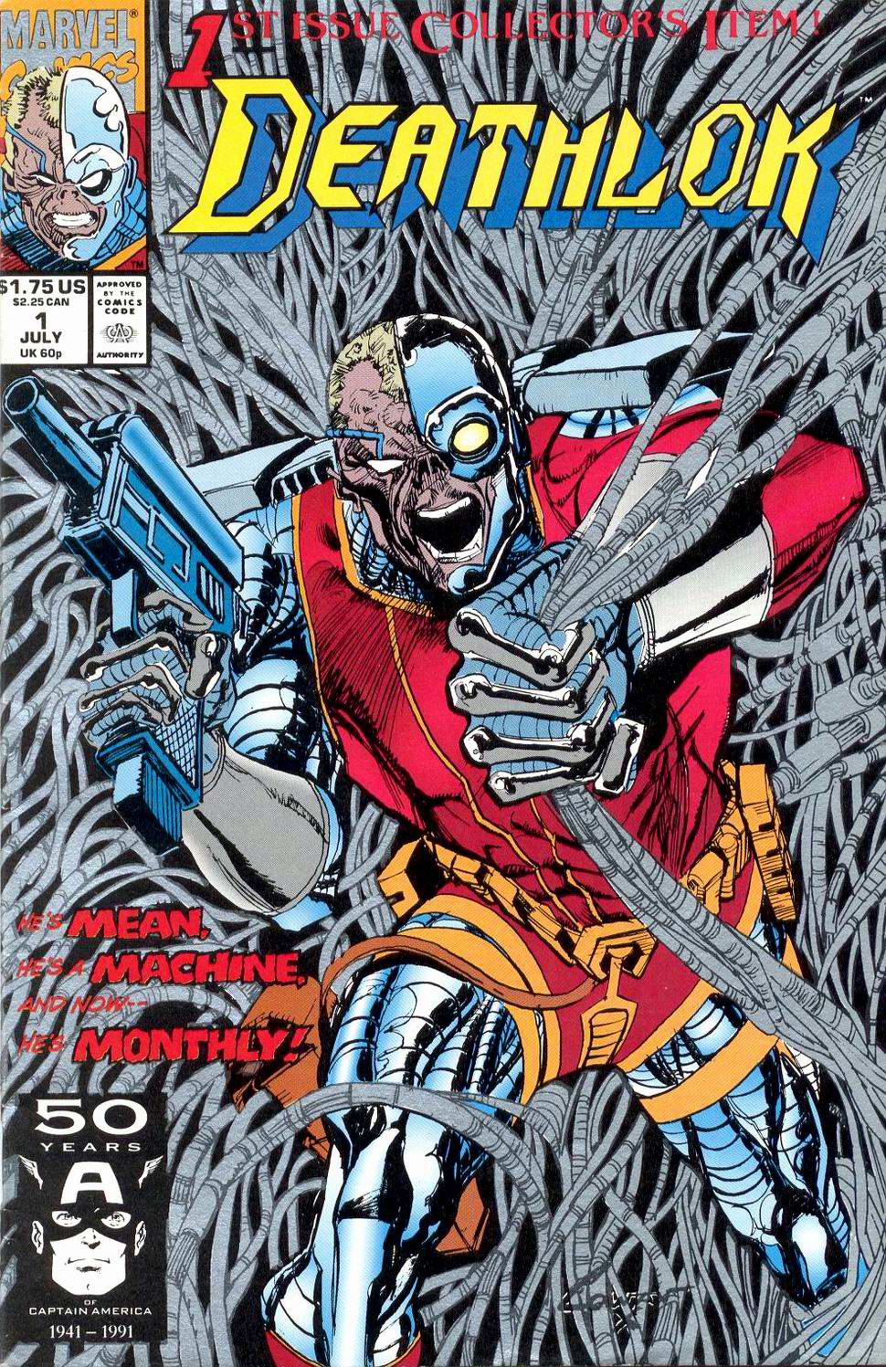 Read online Deathlok (1991) comic -  Issue #1 - 1