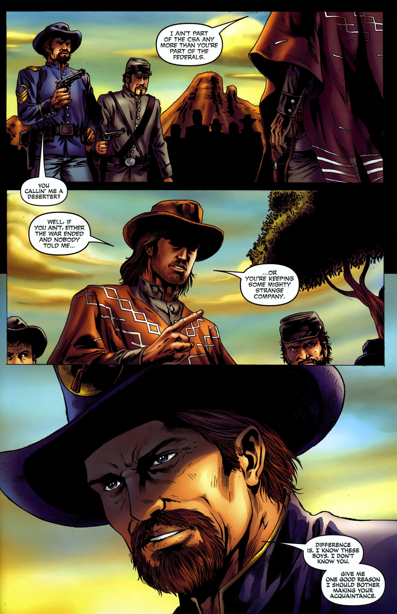 Read online The Man with No Name comic -  Issue #2 - 20