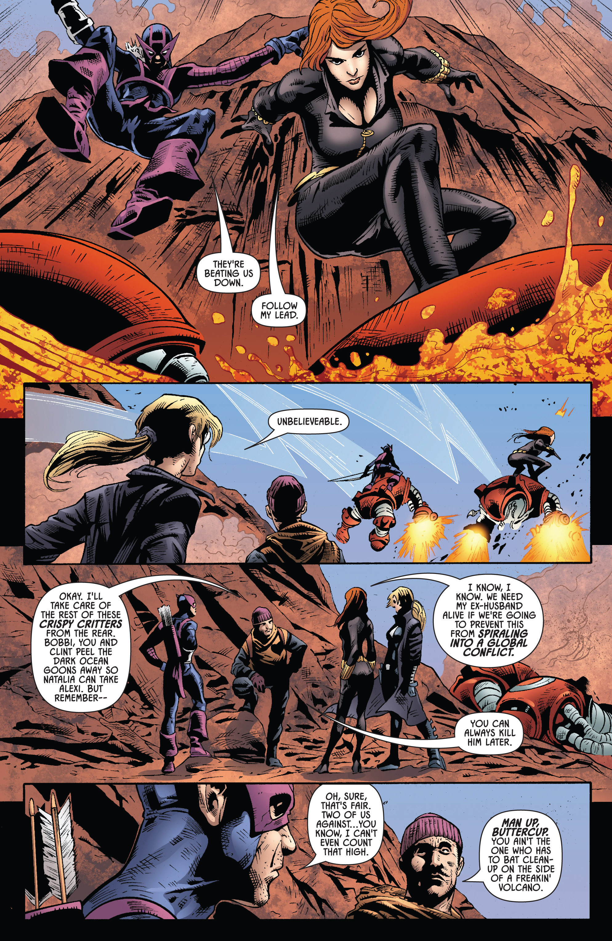 Read online Widowmaker comic -  Issue #4 - 11