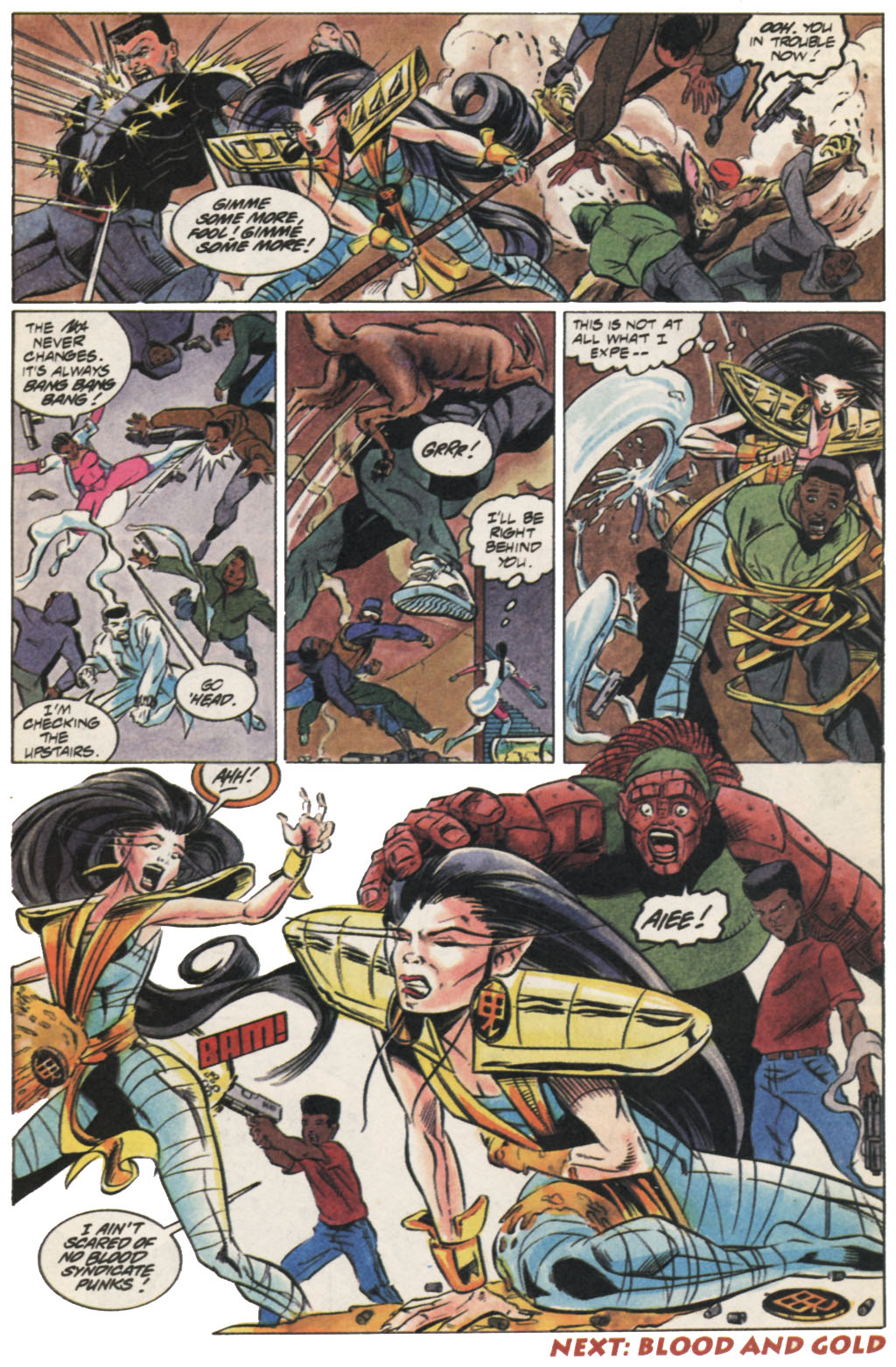 Read online Blood Syndicate comic -  Issue #20 - 24