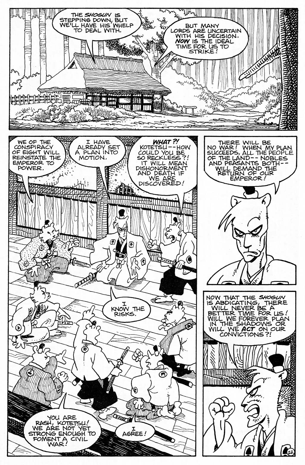 Read online Usagi Yojimbo (1996) comic -  Issue #15 - 23