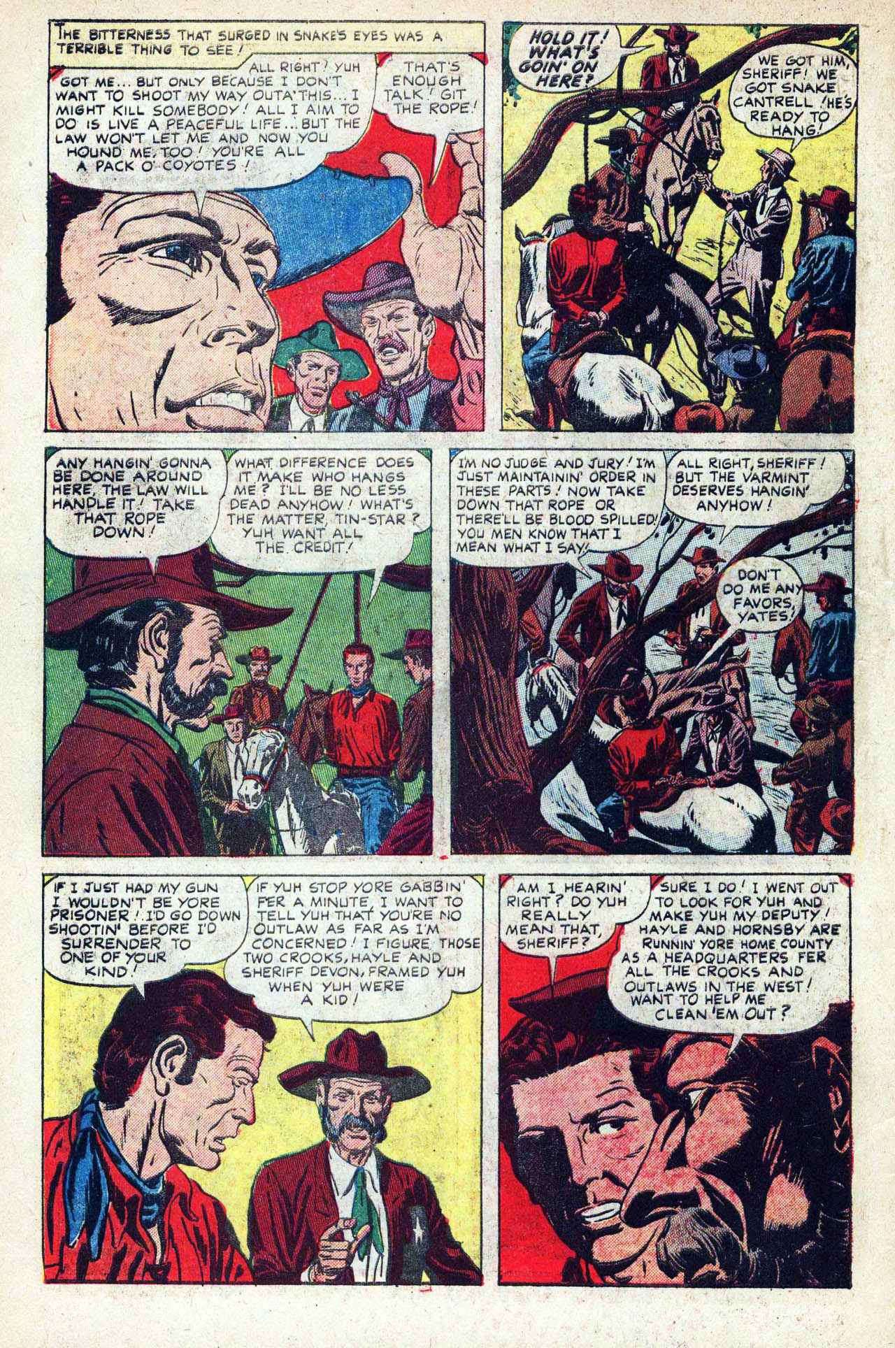 Read online Western Outlaws and Sheriffs comic -  Issue #68 - 8