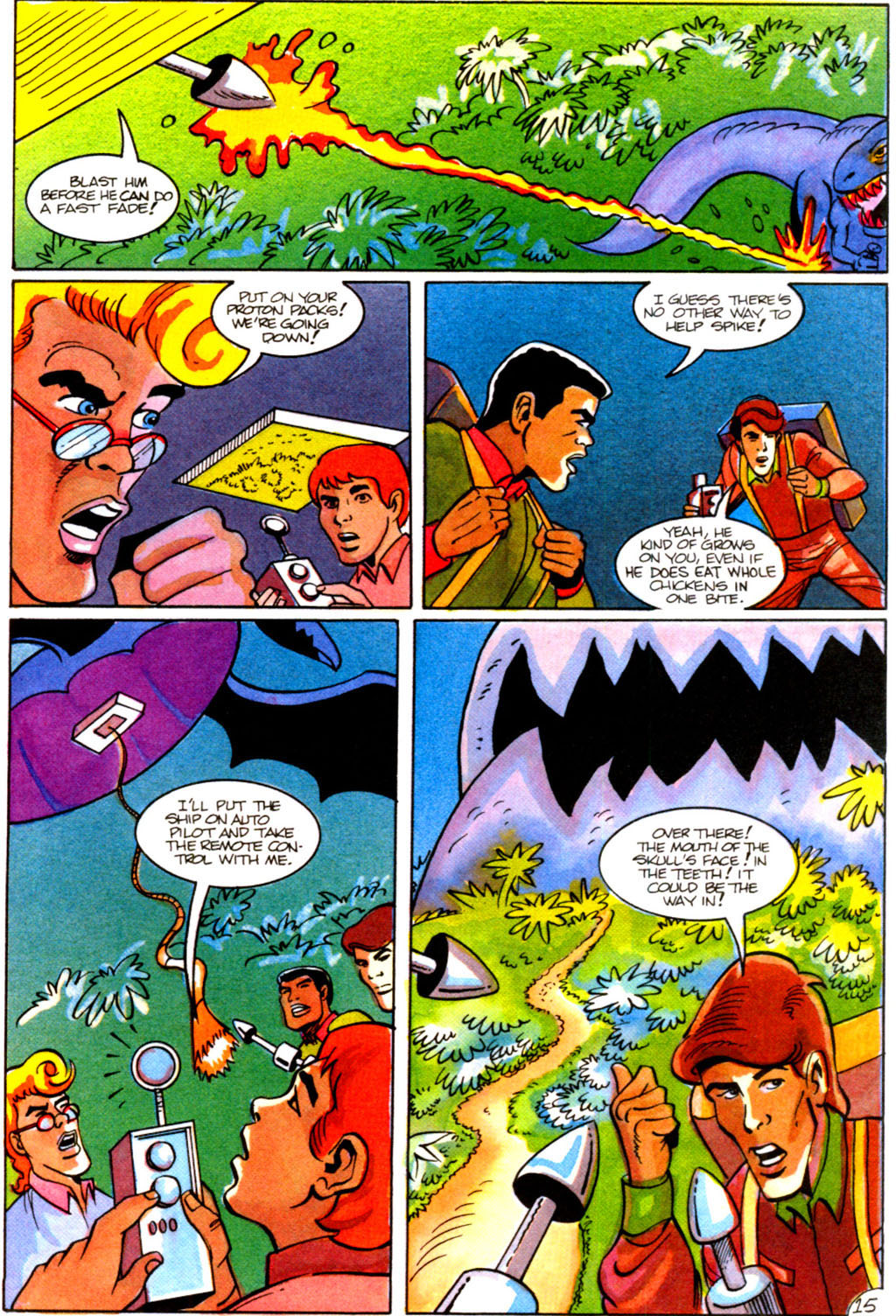 Read online Real Ghostbusters comic -  Issue #16 - 22