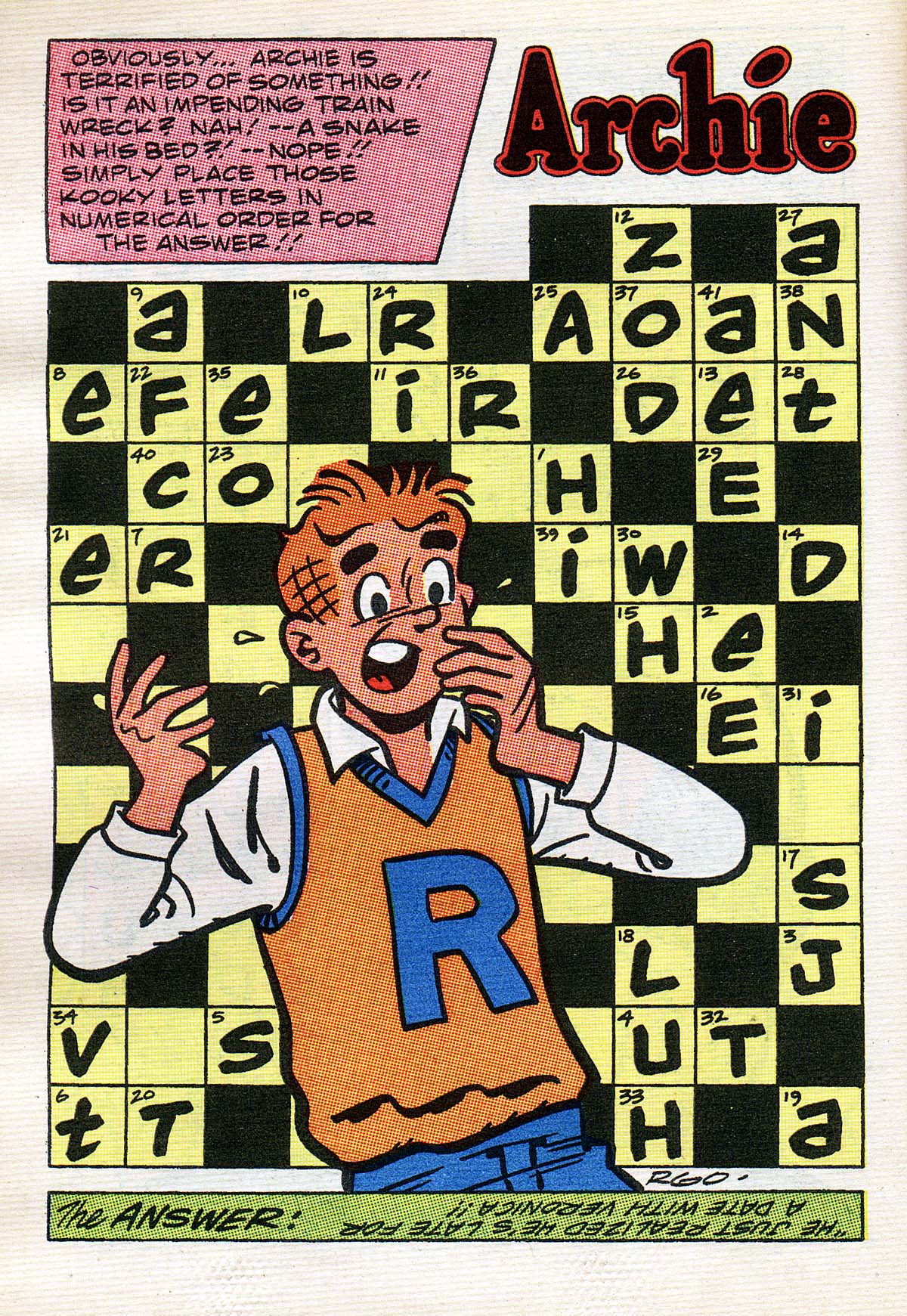 Read online Archie's Story & Game Digest Magazine comic -  Issue #18 - 33