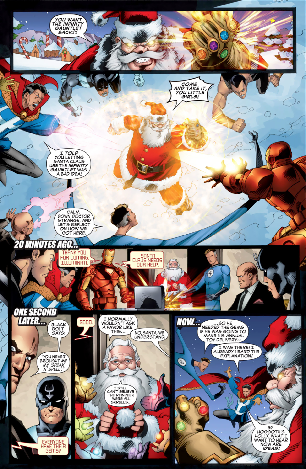 Read online Marvel Digital Holiday Special comic -  Issue #1 - 14