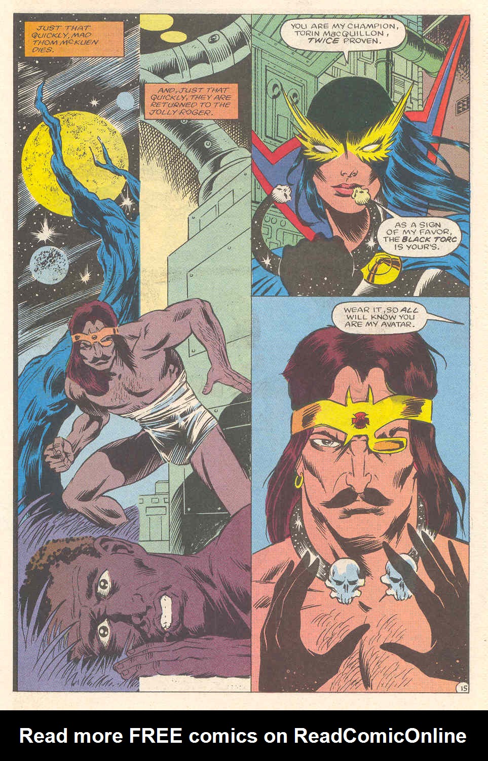 Read online Starslayer comic -  Issue #21 - 18