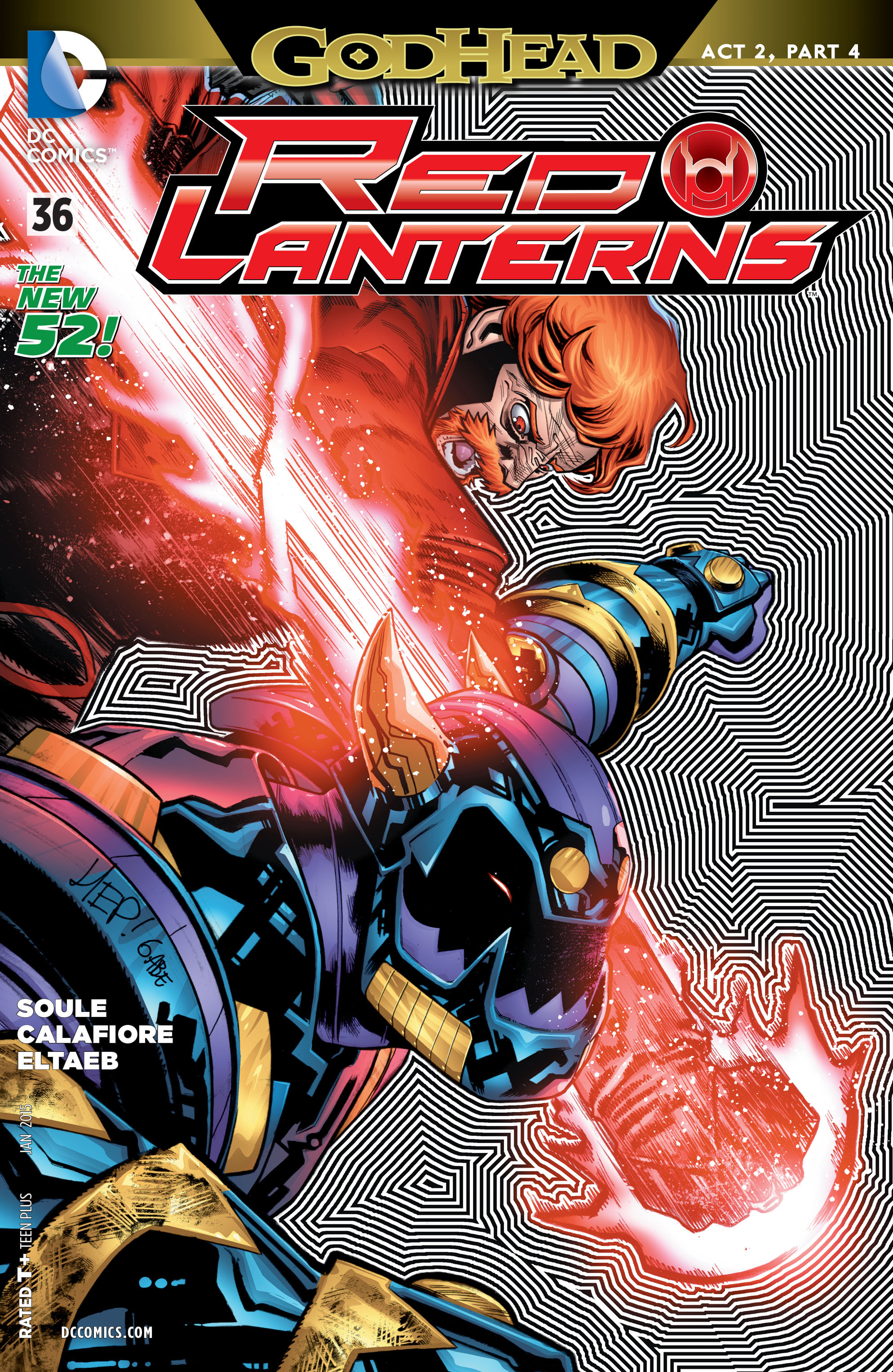 Read online Green Lantern/New Gods: Godhead comic -  Issue #10 - 1