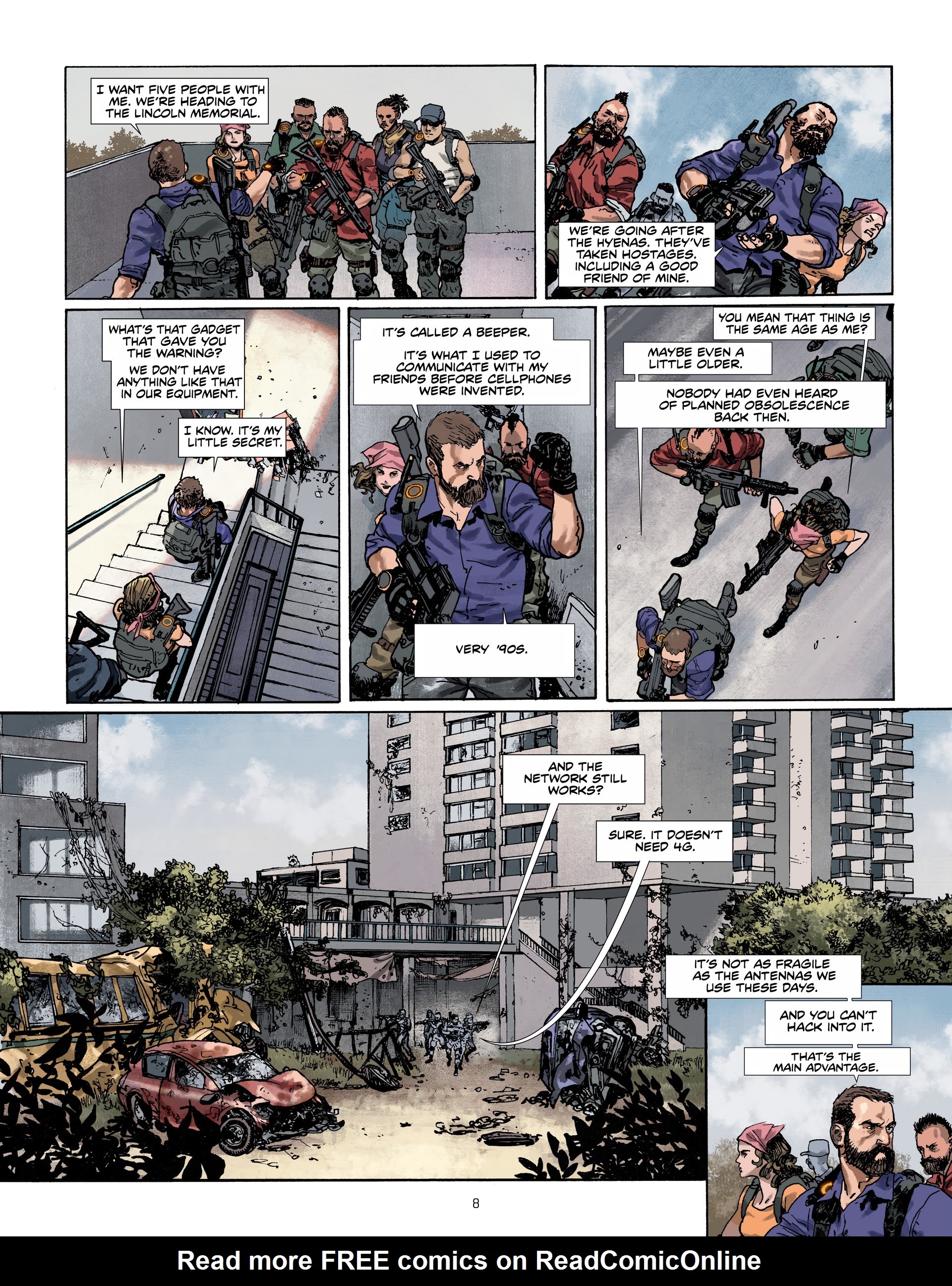 Read online Tom Clancy's The Division: Remission comic -  Issue # Full - 9