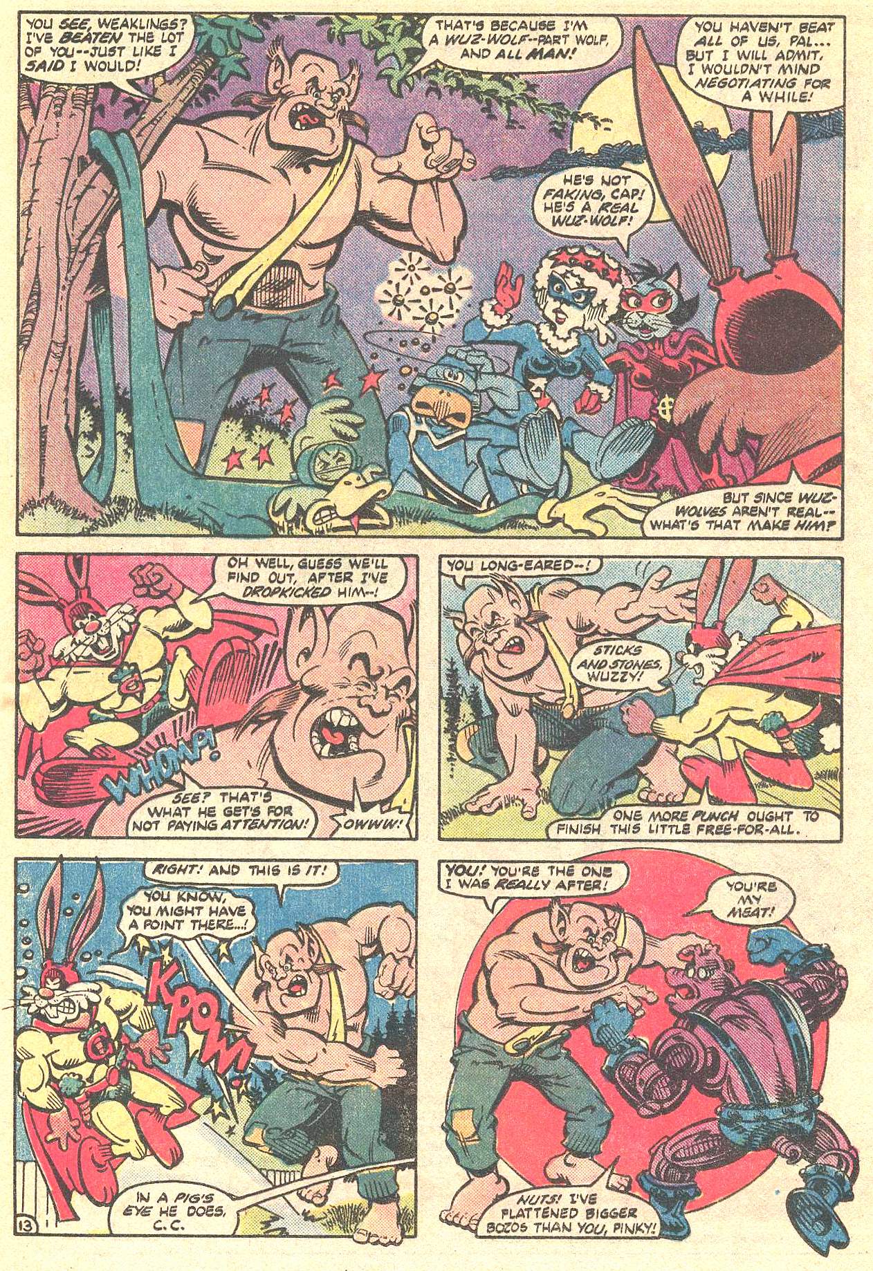 Read online Captain Carrot and His Amazing Zoo Crew! comic -  Issue #10 - 14
