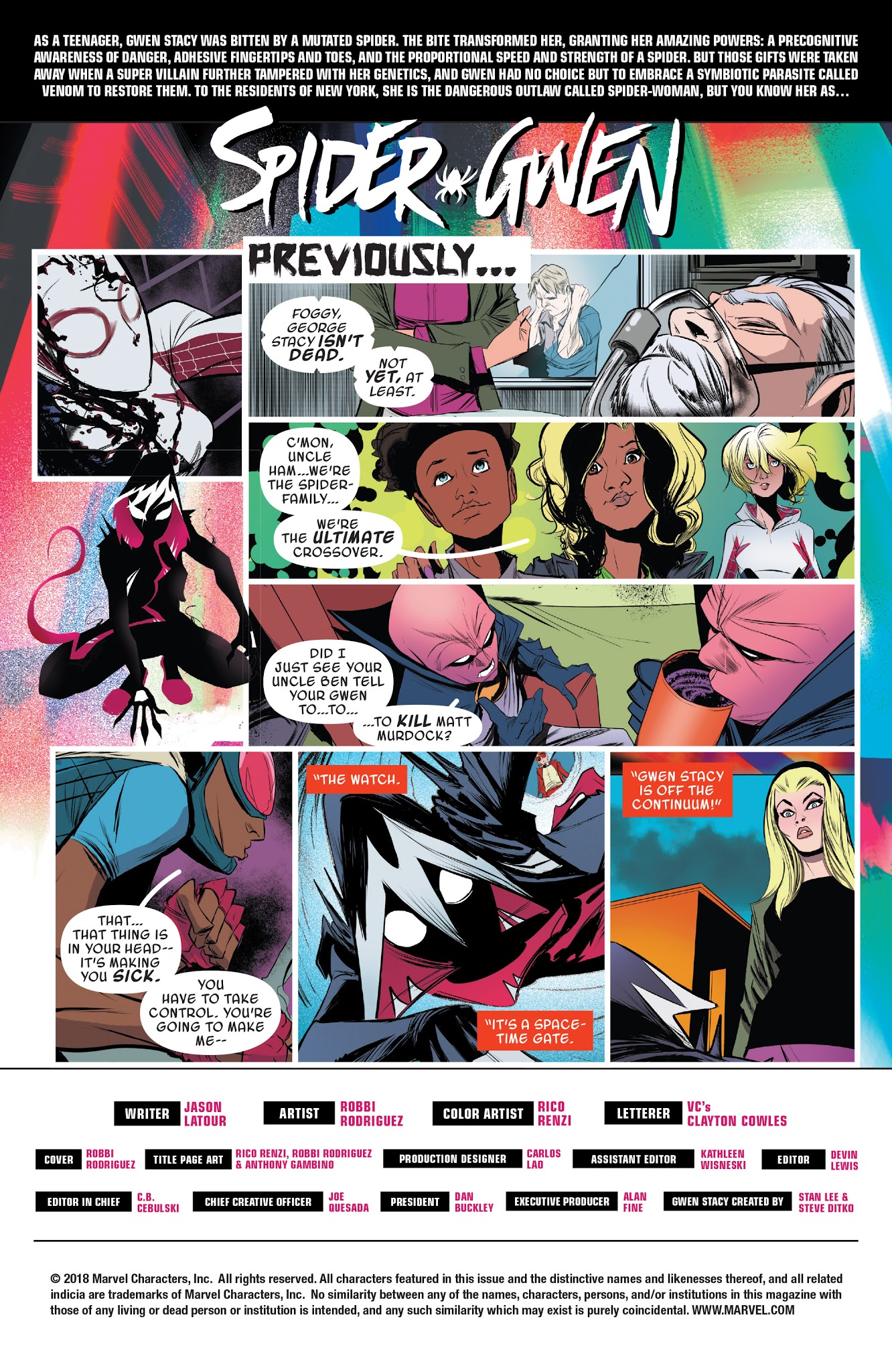 Read online Spider-Gwen [II] comic -  Issue #30 - 2