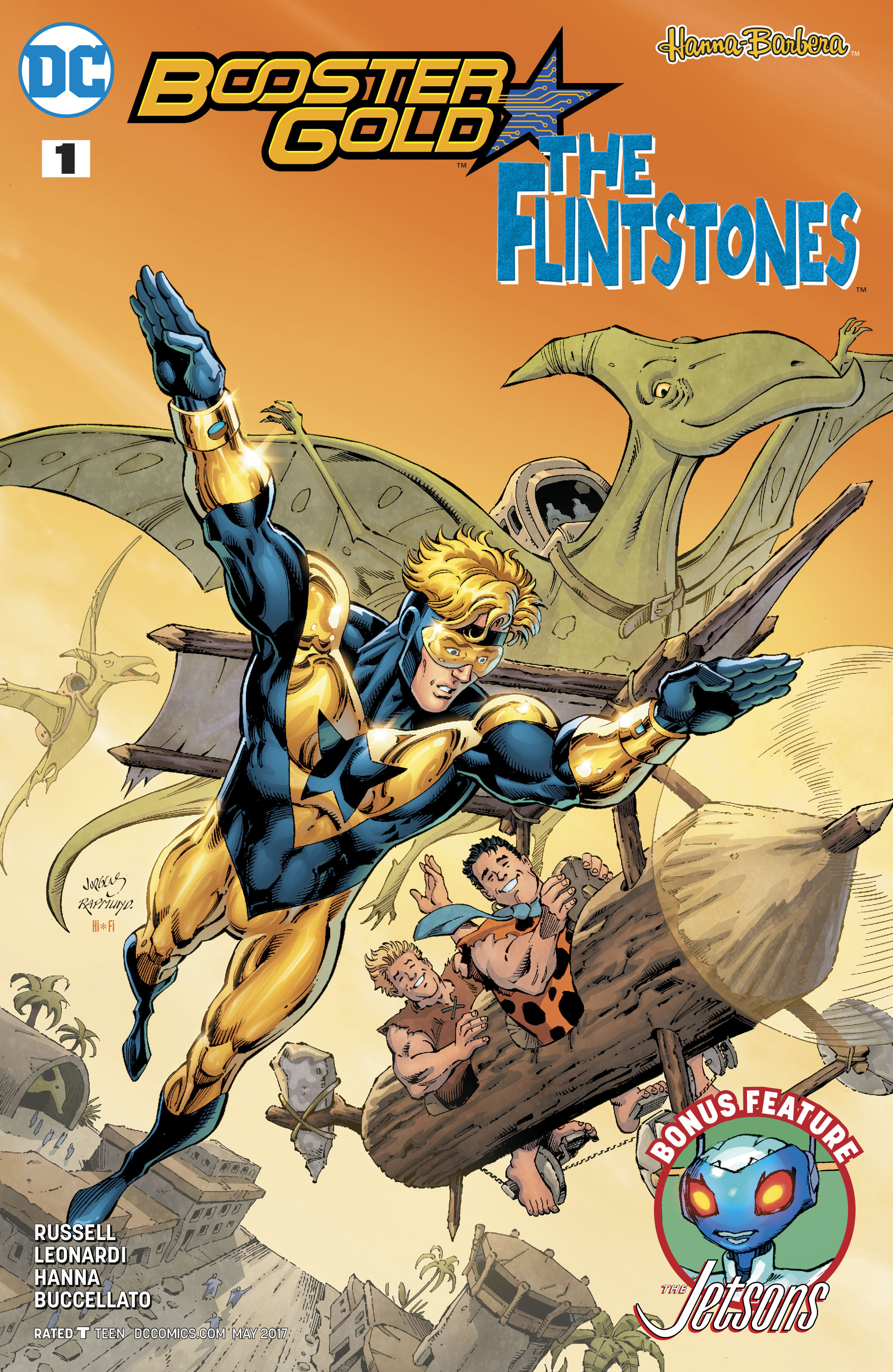 Read online Booster Gold/The Flinstones Special comic -  Issue # Full - 3