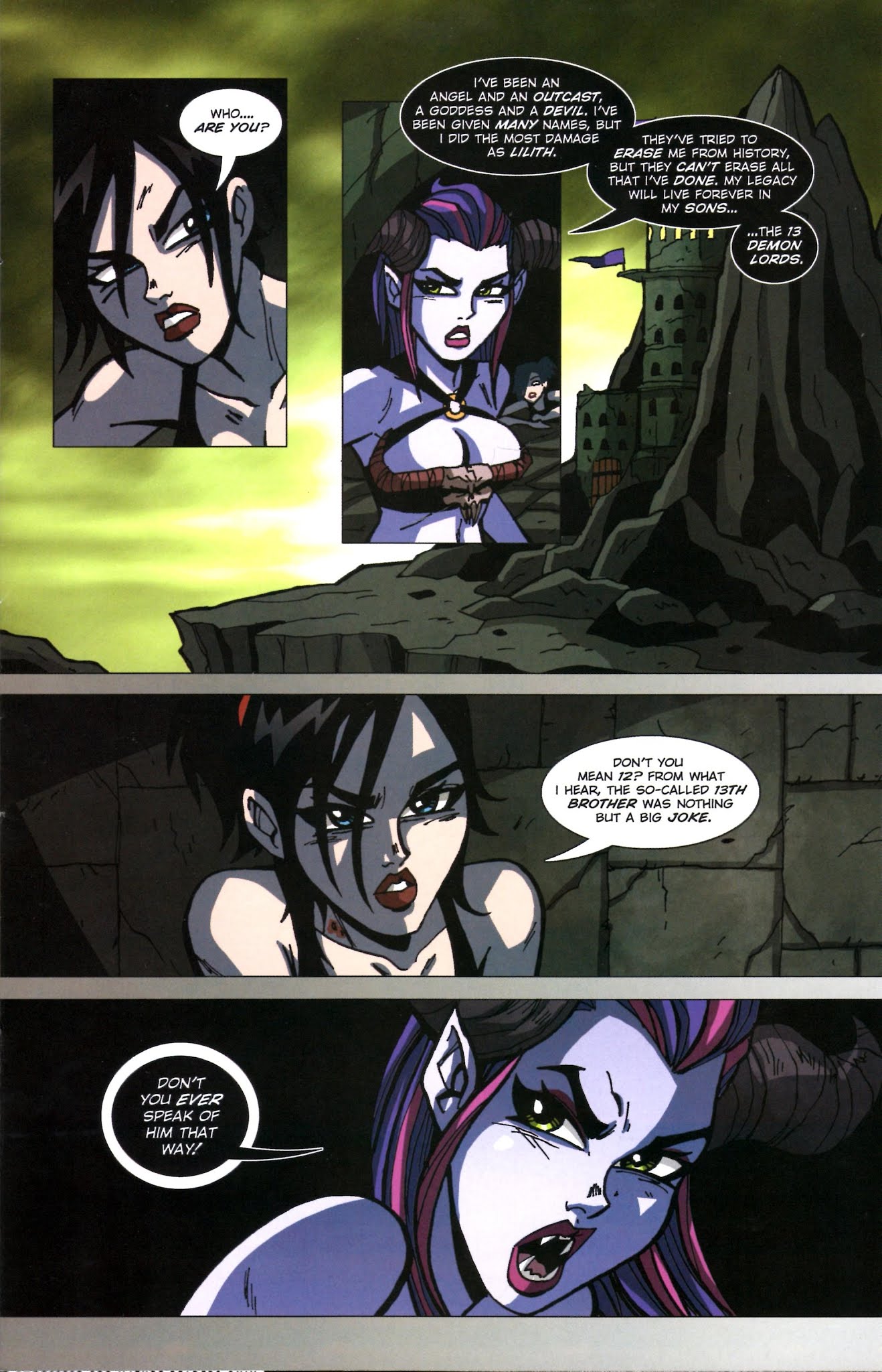 Read online [email protected]: The Witch Queen comic -  Issue #2 - 11