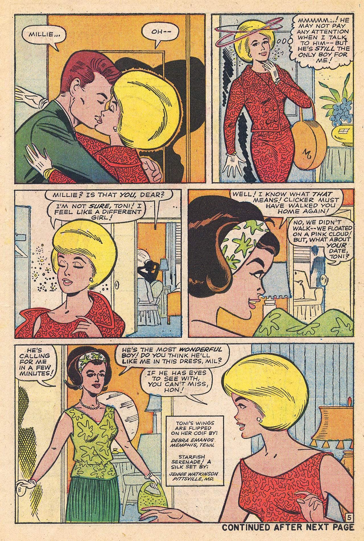 Read online Millie the Model comic -  Issue #124 - 7
