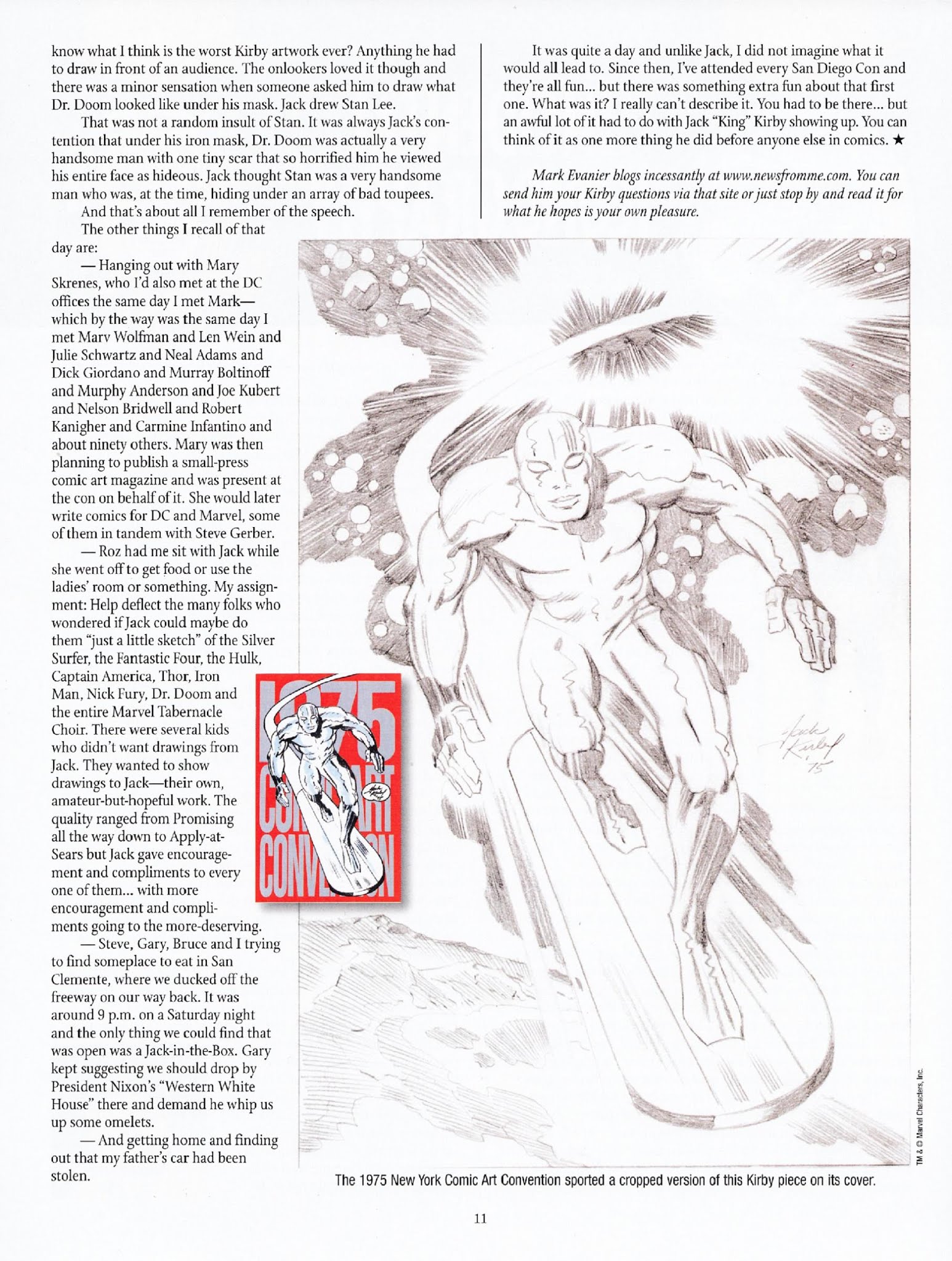 Read online The Jack Kirby Collector comic -  Issue #61 - 12