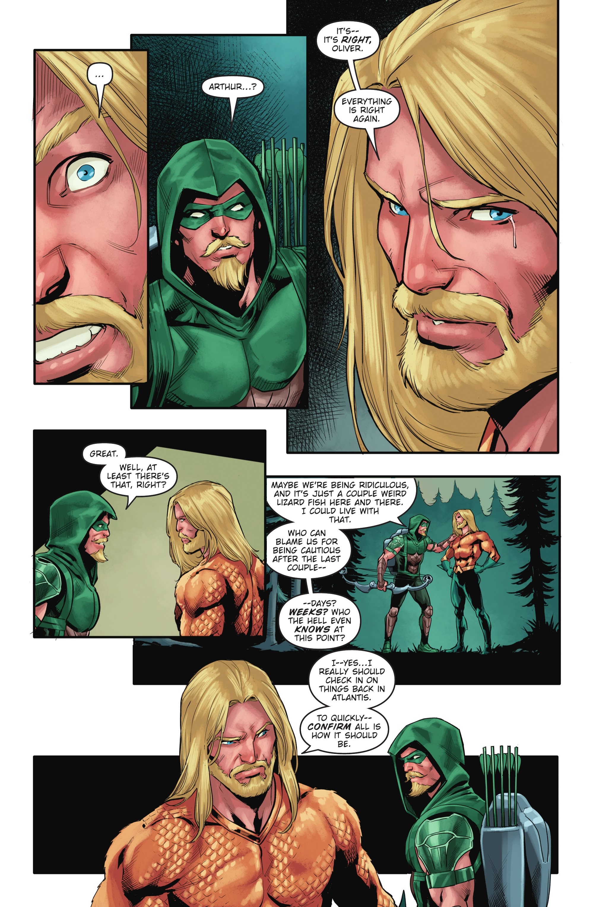 Read online Aquaman/Green Arrow - Deep Target comic -  Issue #6 - 18