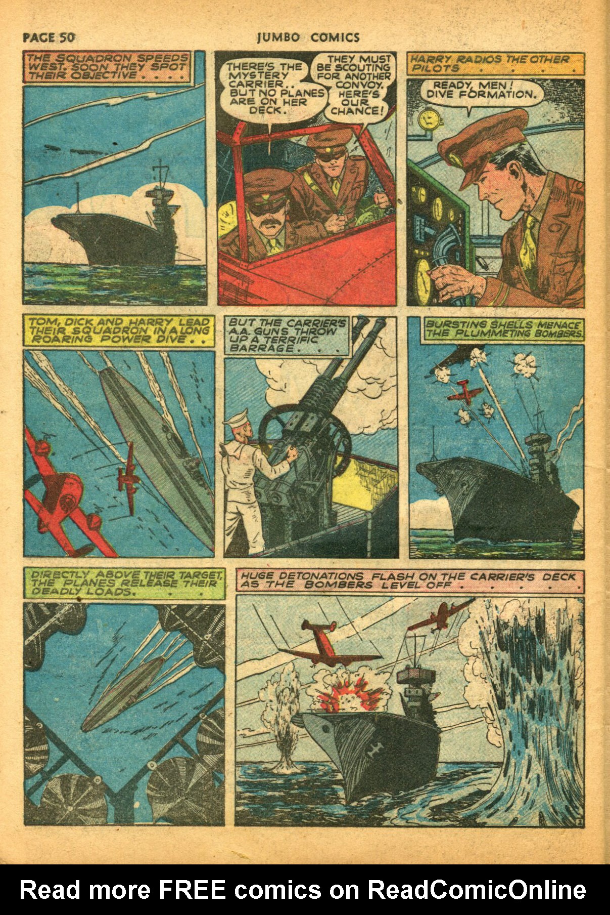 Read online Jumbo Comics comic -  Issue #30 - 52