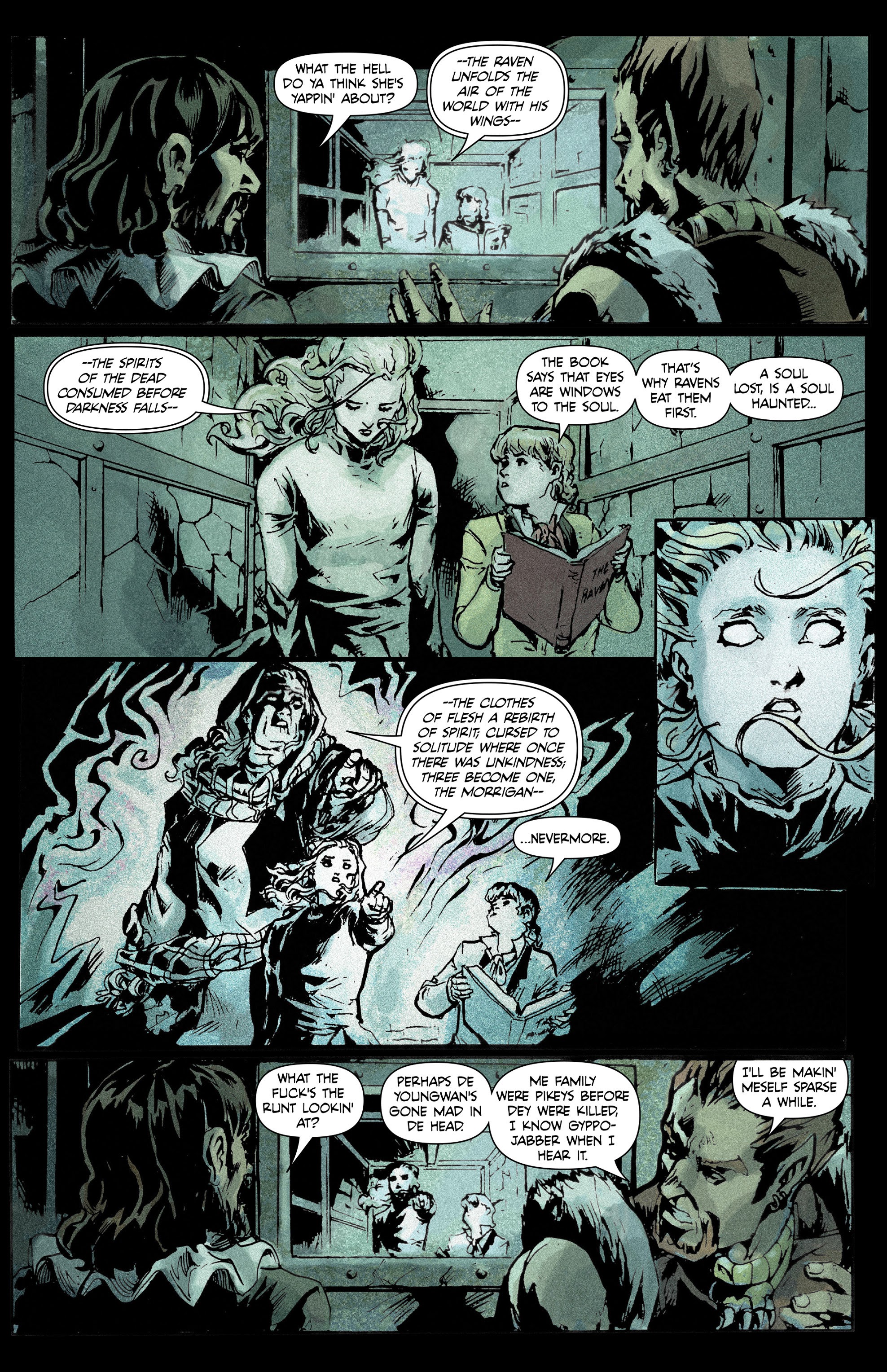 Read online Raven Nevermore comic -  Issue #3 - 19