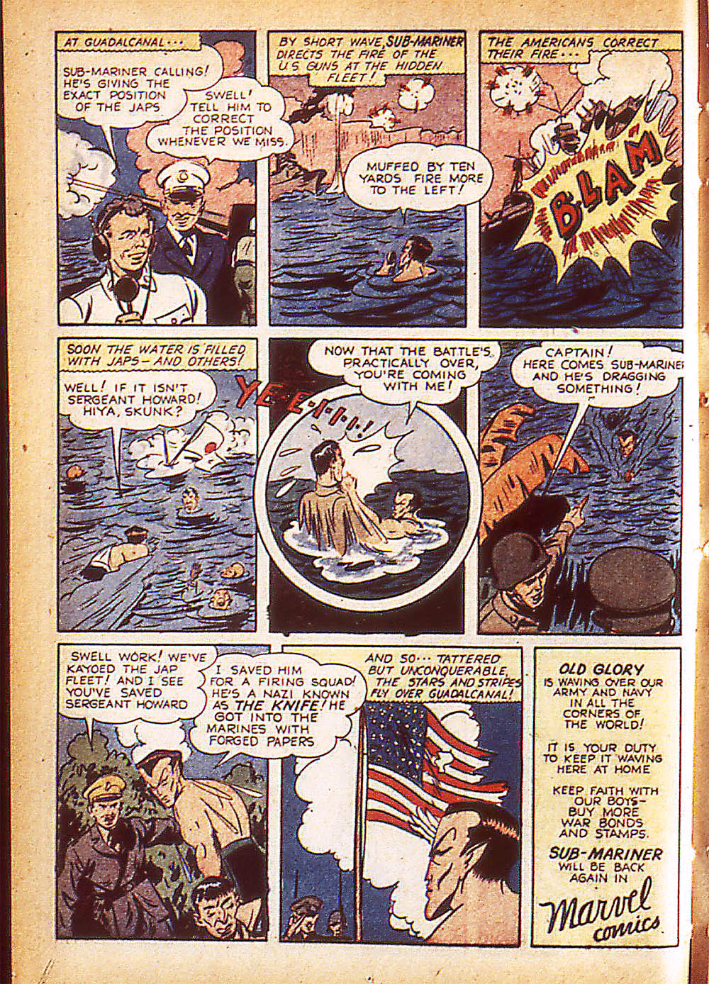 Read online Sub-Mariner Comics comic -  Issue #8 - 23