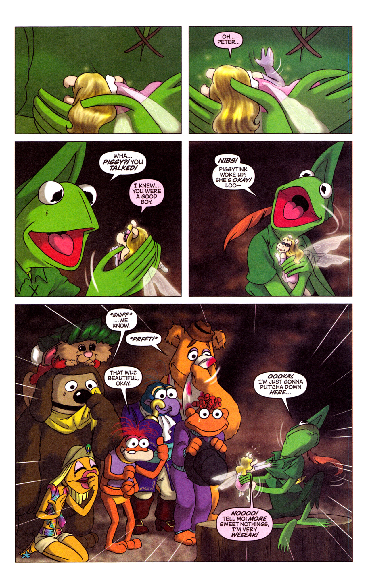 Read online Muppet Peter Pan comic -  Issue #4 - 7