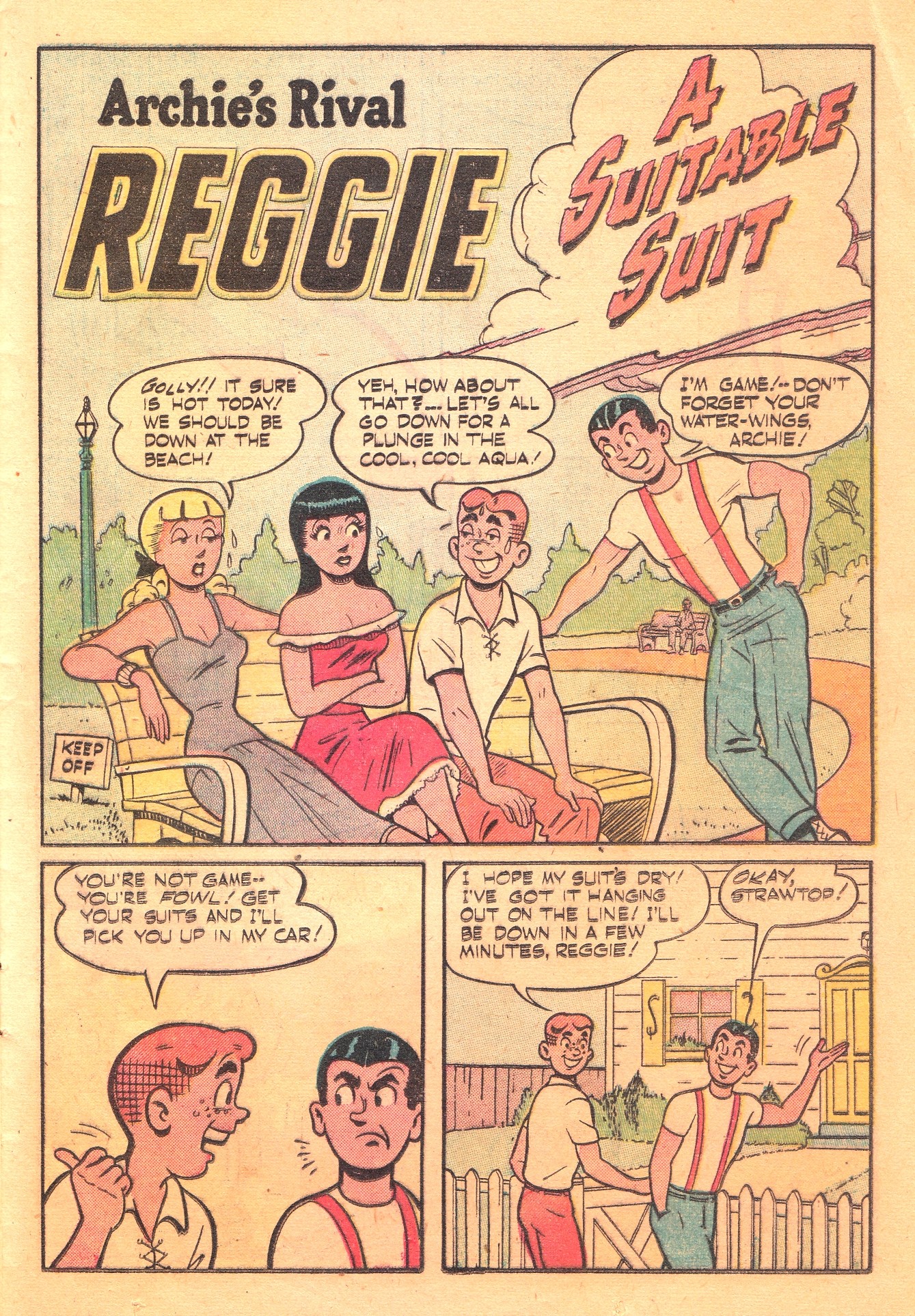 Read online Archie's Rival Reggie comic -  Issue #4 - 25