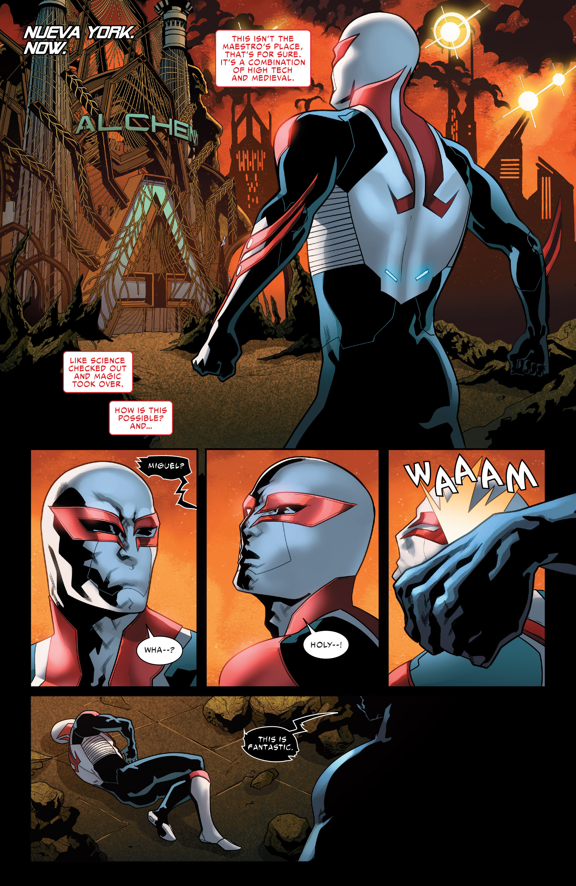 Read online Spider-Man 2099 (2015) comic -  Issue #10 - 19