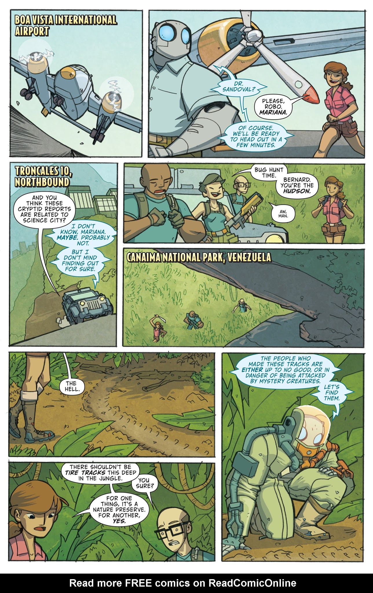 Read online Atomic Robo and the Savage Sword of Dr. Dinosaur comic -  Issue #1 - 5