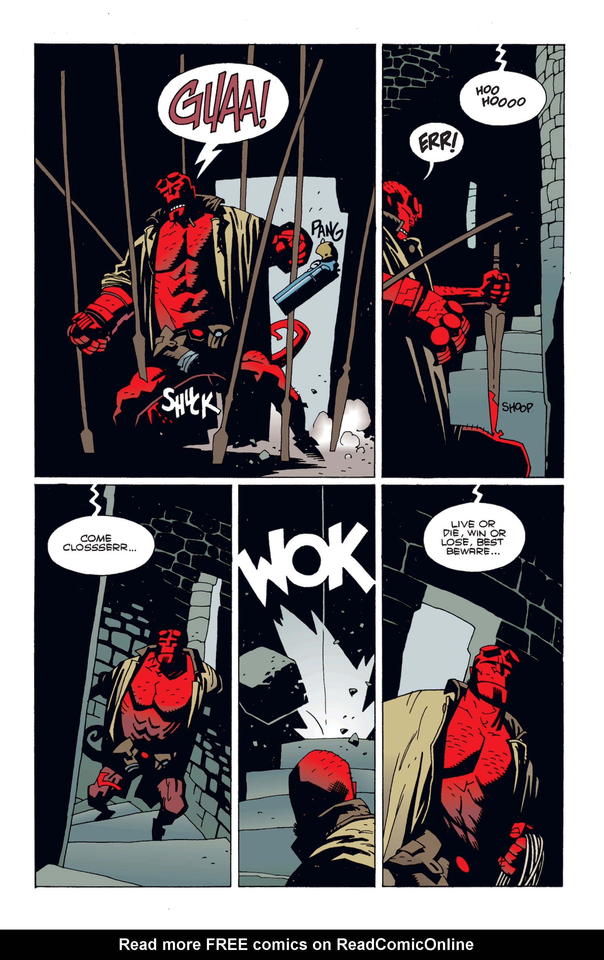 Read online Hellboy comic -  Issue #3 - 36