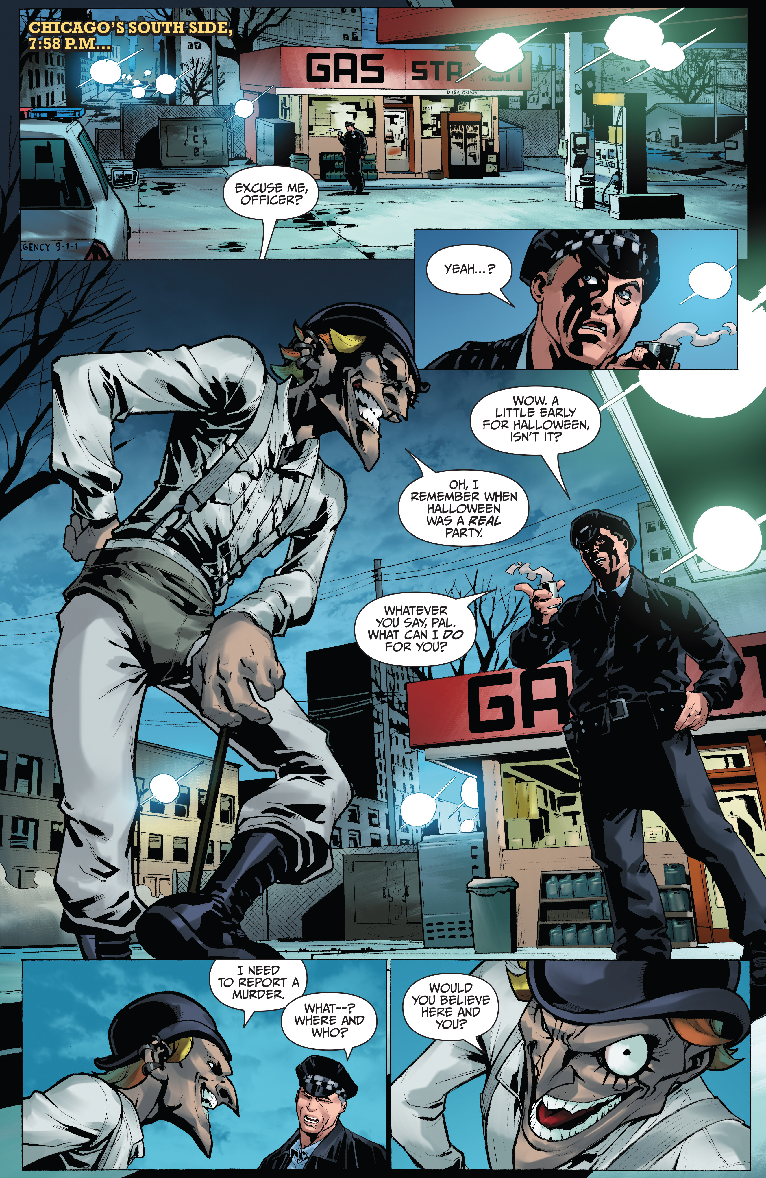 Read online Jim Butcher's The Dresden Files: Wild Card comic -  Issue #1 - 17