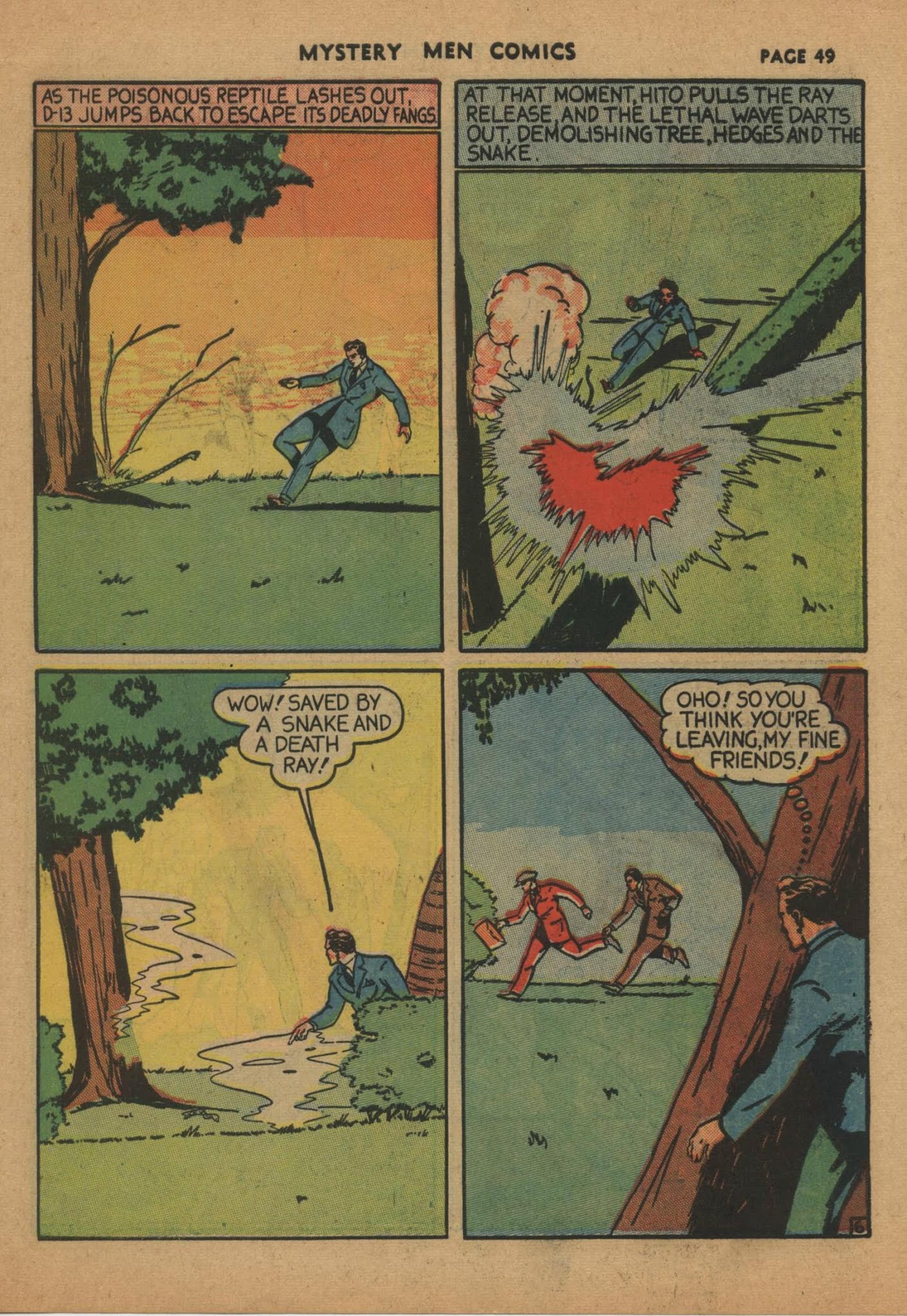 Read online Mystery Men Comics comic -  Issue #9 - 51