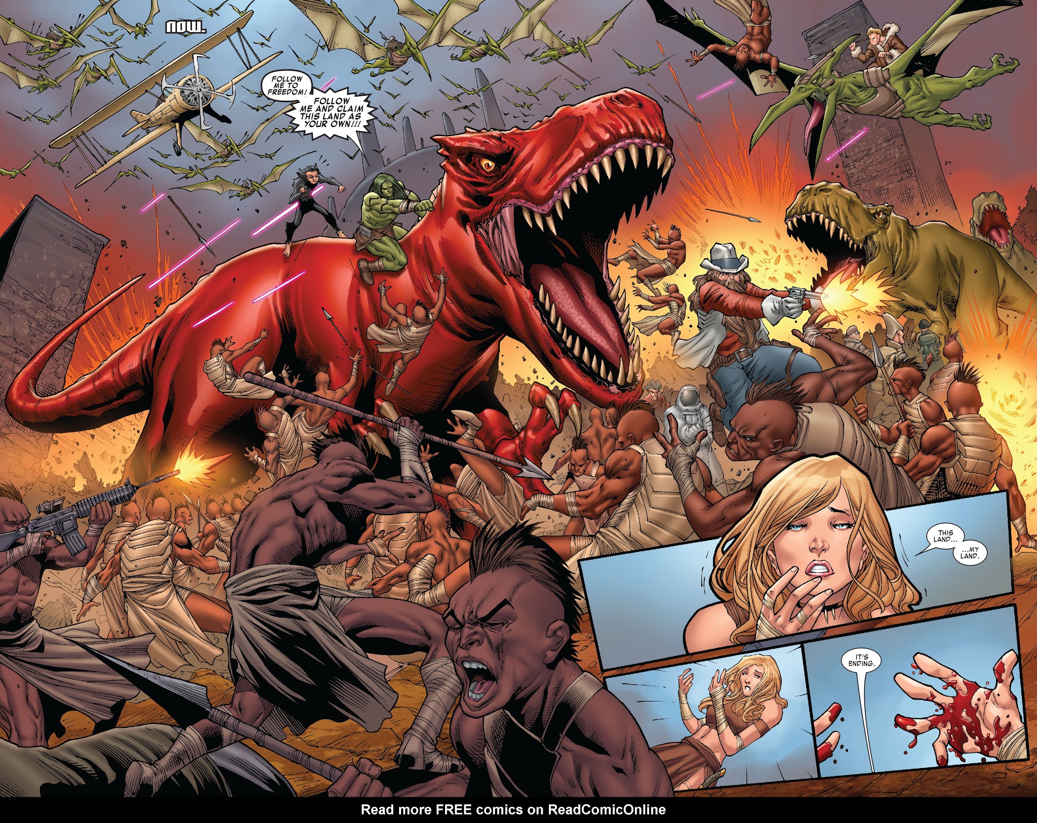 Read online Skaar: King of the Savage Land comic -  Issue # TPB - 101