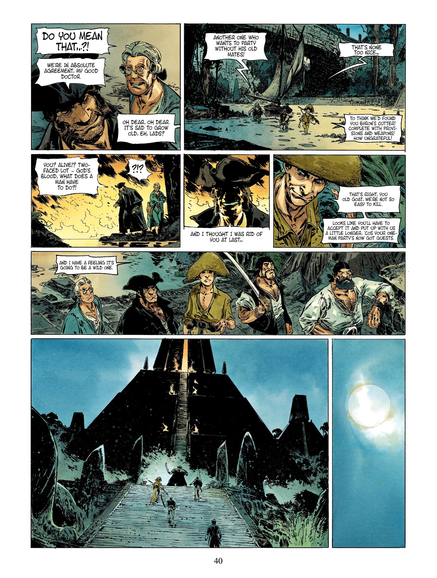 Read online Long John Silver comic -  Issue #4 - 42