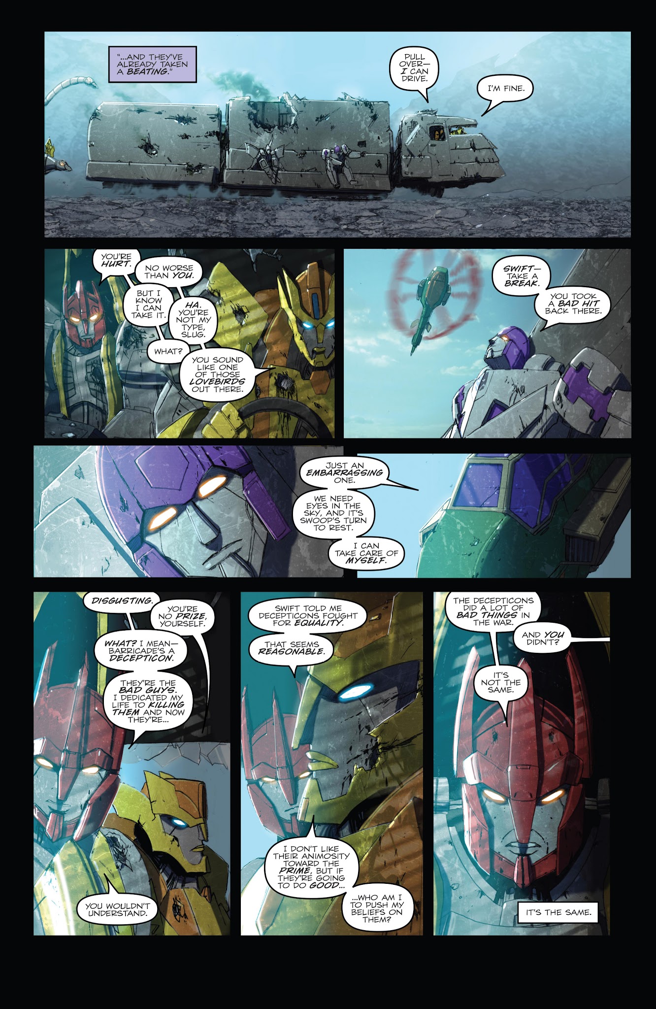 Read online The Transformers: Redemption of the Dinobots comic -  Issue # TPB - 81