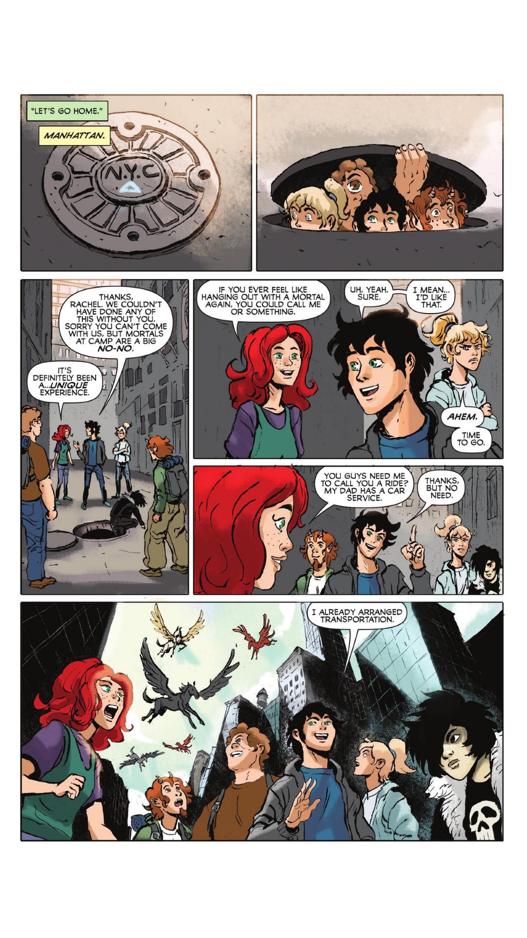 Read online Percy Jackson and the Olympians comic -  Issue # TPB 4 - 113