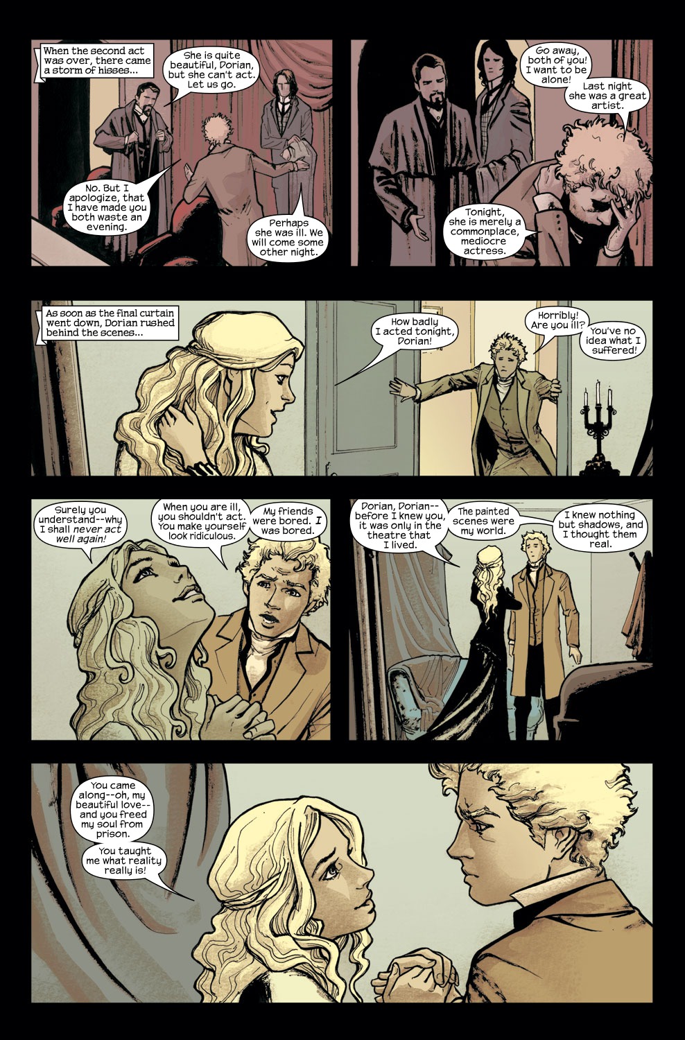Read online Marvel Illustrated: The Picture of Dorian Gray comic -  Issue #2 - 8