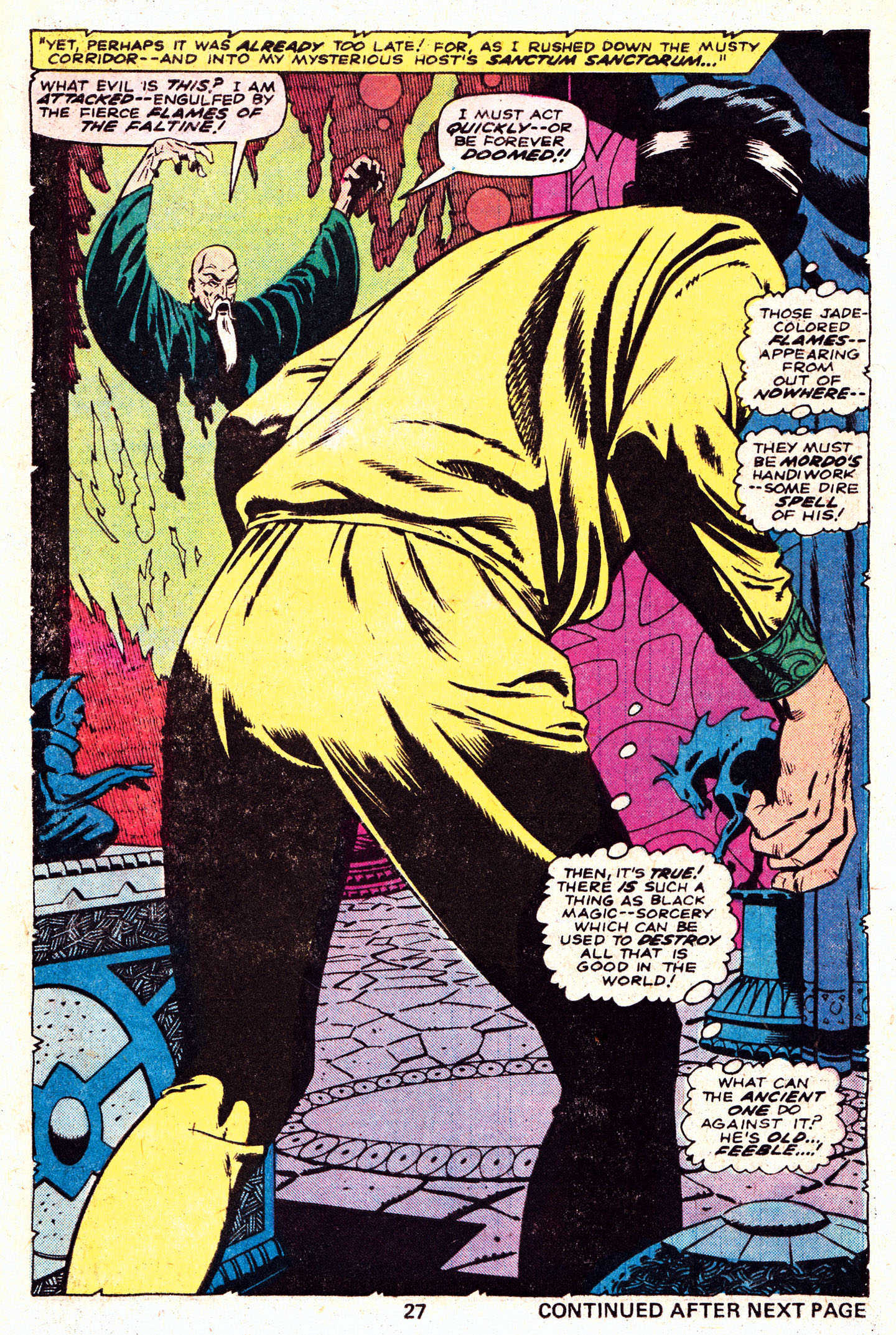 Read online Doctor Strange (1974) comic -  Issue #21 - 29