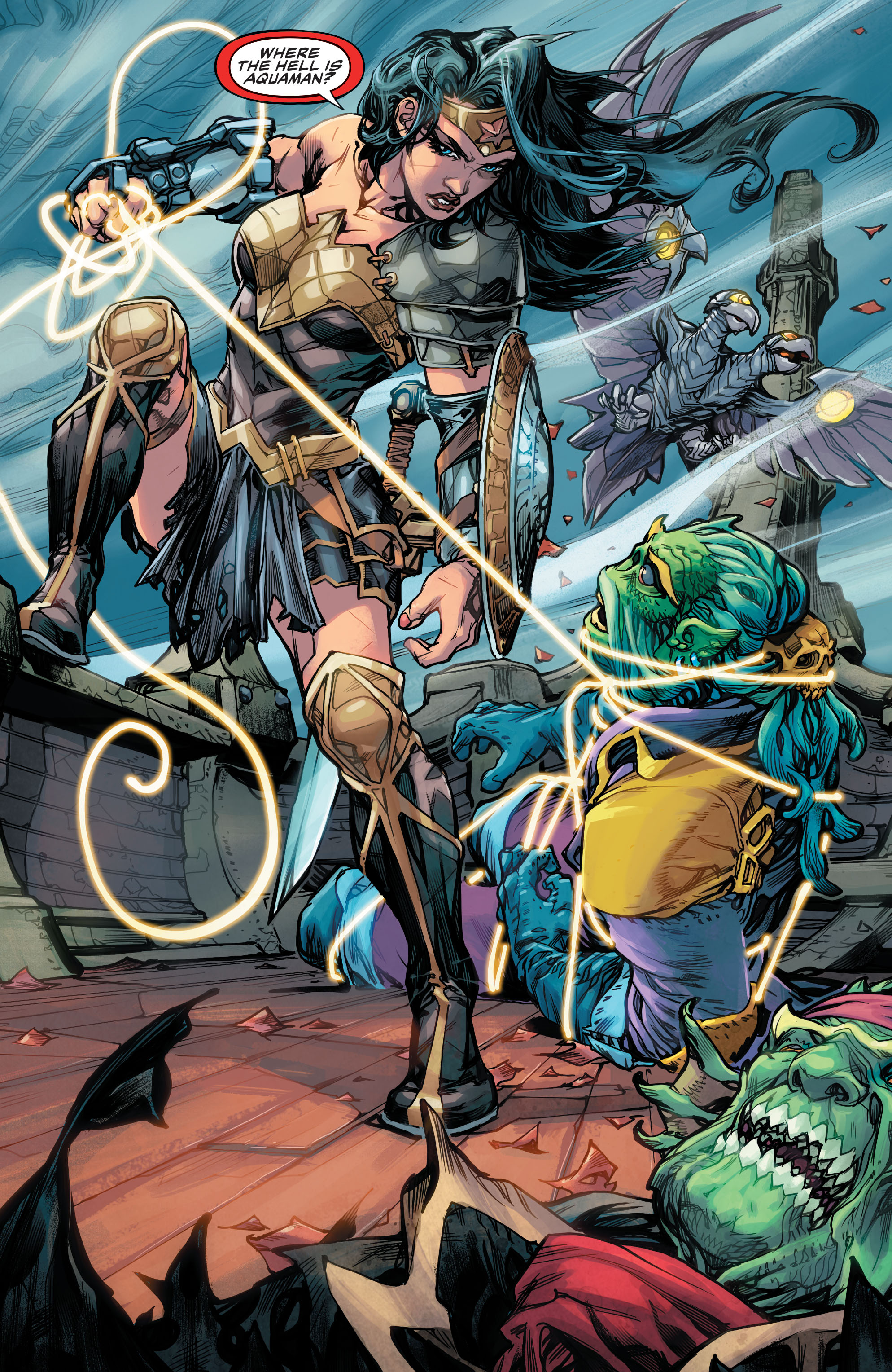 Read online Justice League/Aquaman: Drowned Earth comic -  Issue # TPB (Part 2) - 1