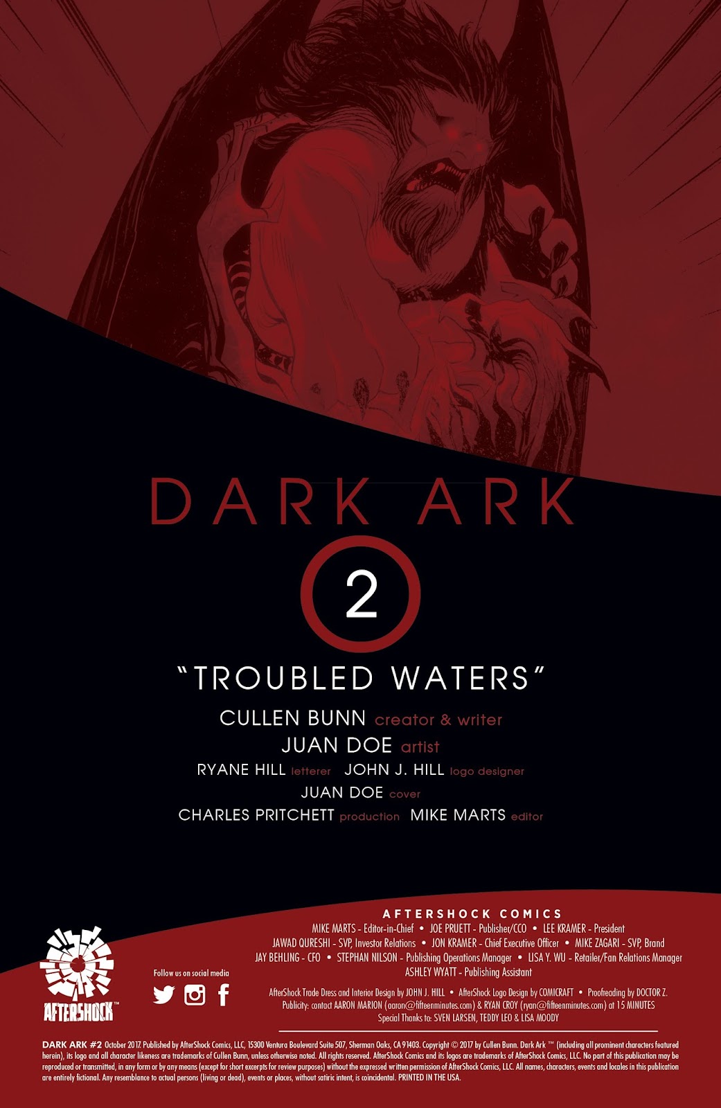 Dark Ark issue 2 - Page 2
