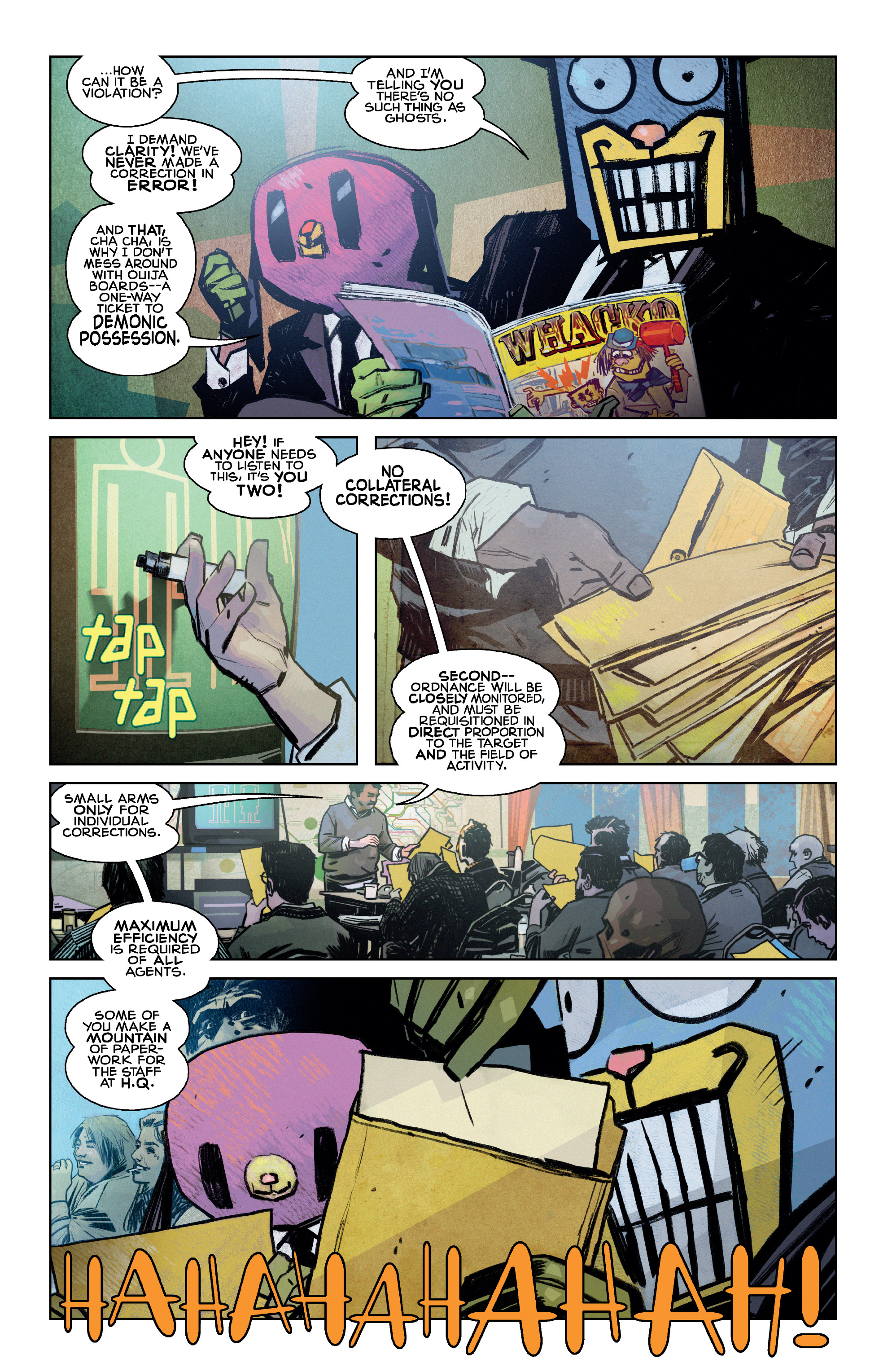 Read online Hazel and Cha Cha Save Christmas: Tales from the Umbrella Academy comic -  Issue # Full - 4