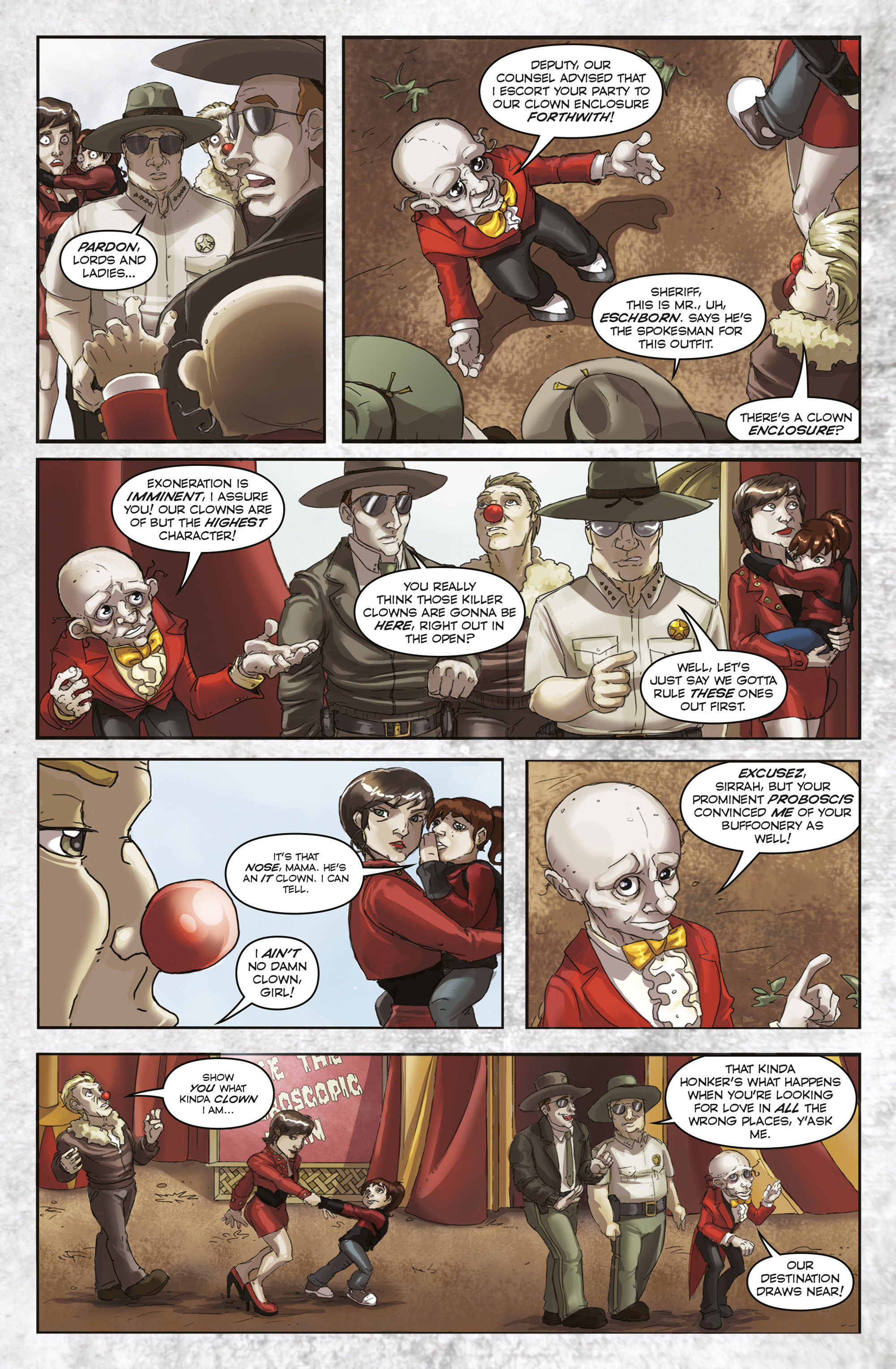 Read online Vicious Circus comic -  Issue #2 - 9